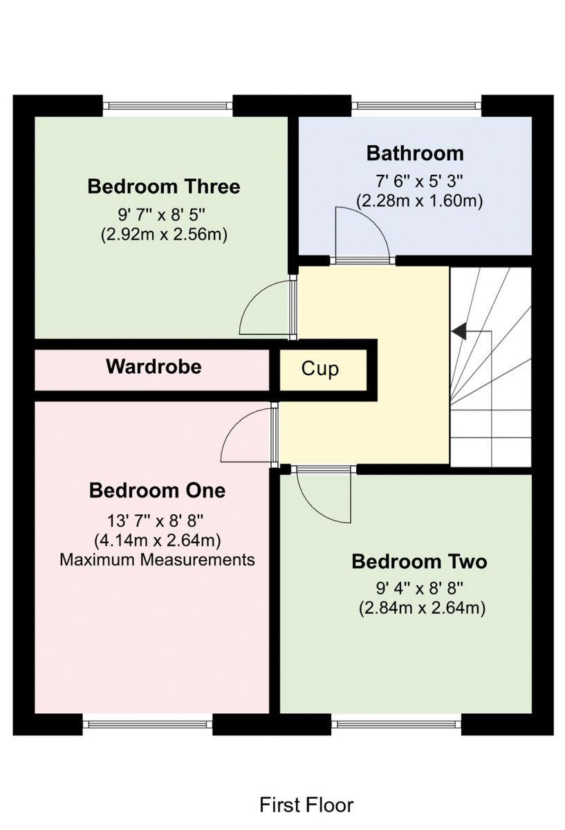 148, Southampton Road, Portsmouth floorplan