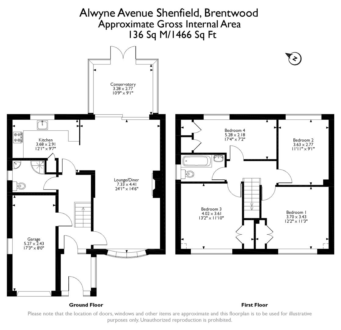 4 Bedrooms Detached house for sale in Alwyne Avenue, Shenfield, Brentwood CM15