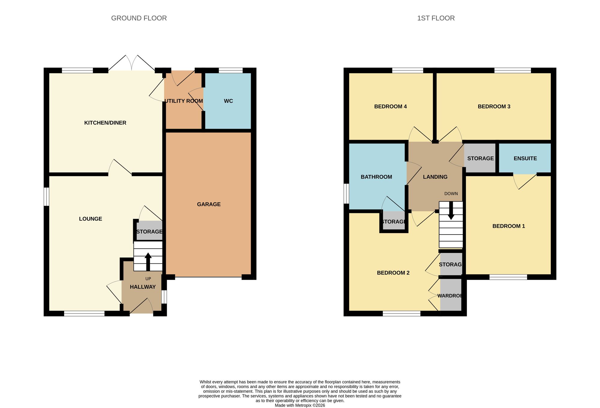 Leeming House, Harker, Carlisle floorplan