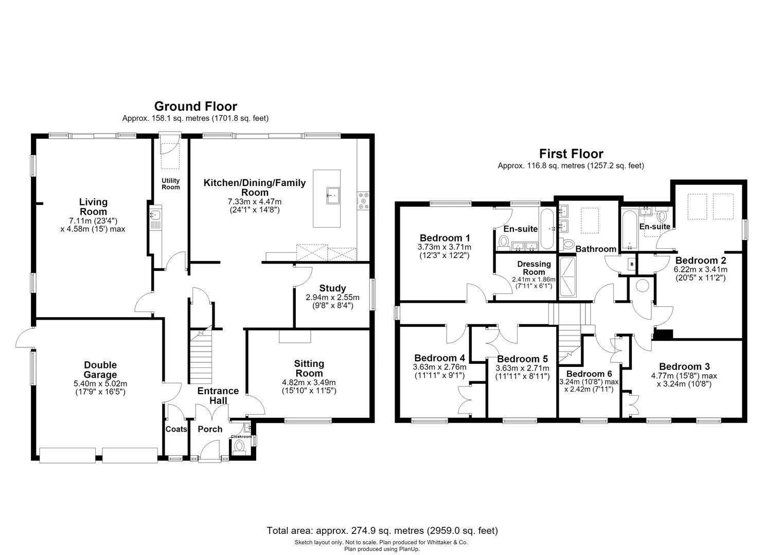 40, Tuffnells Way, Harpenden floorplan