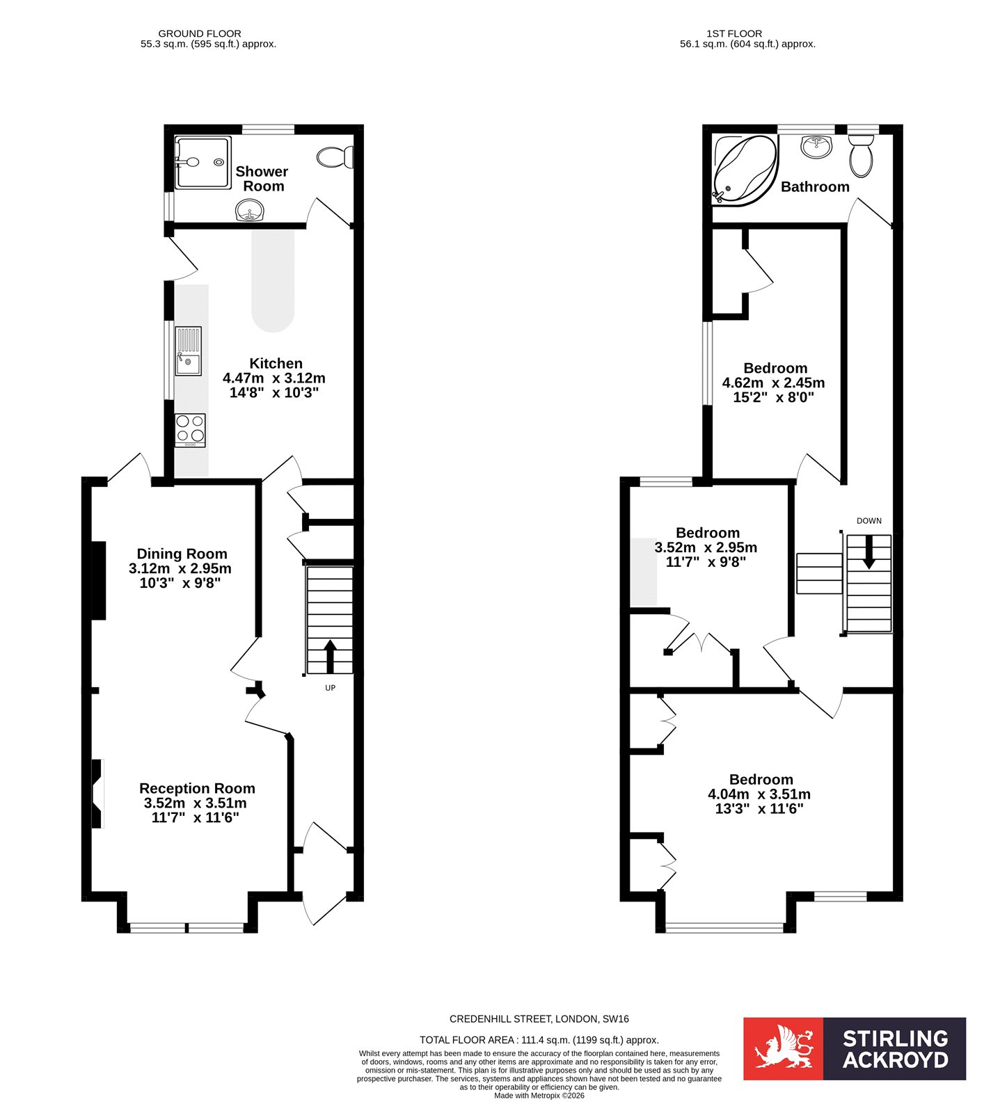 Credenhill Street, London floorplan
