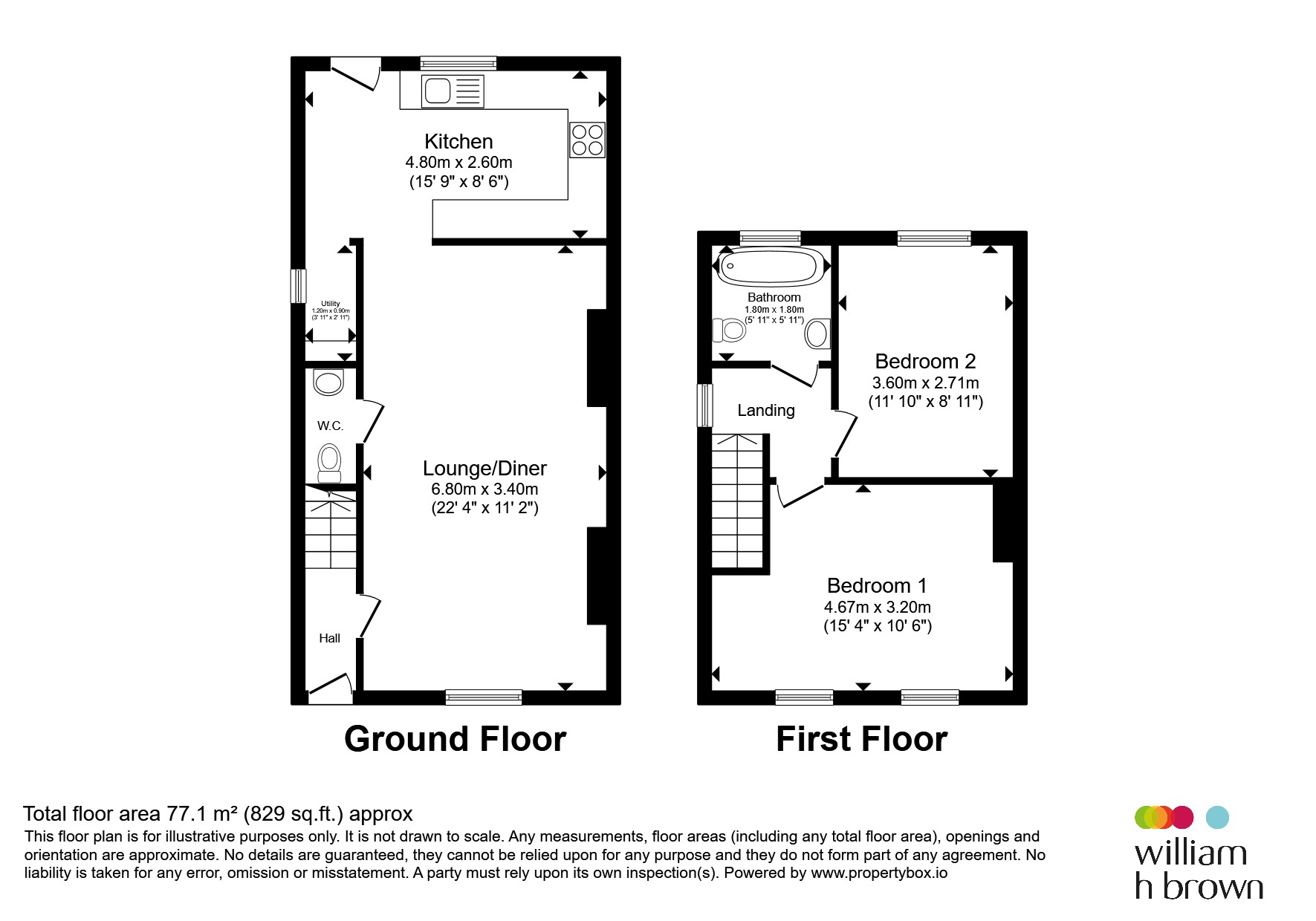 25, Howard Close, BRAINTREE floorplan