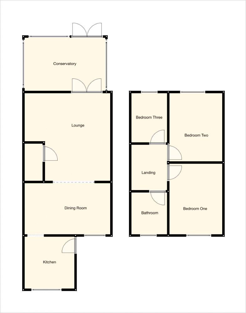 3 Bedrooms Terraced house for sale in Kingswood Close, Bishops Cleeve, Cheltenham GL52