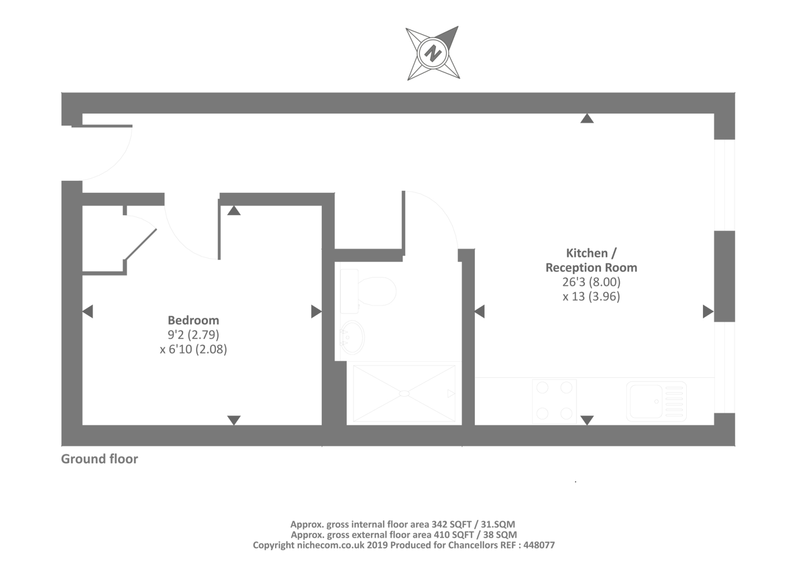 1 Bedrooms Flat for sale in Spectrum House, Woking GU21