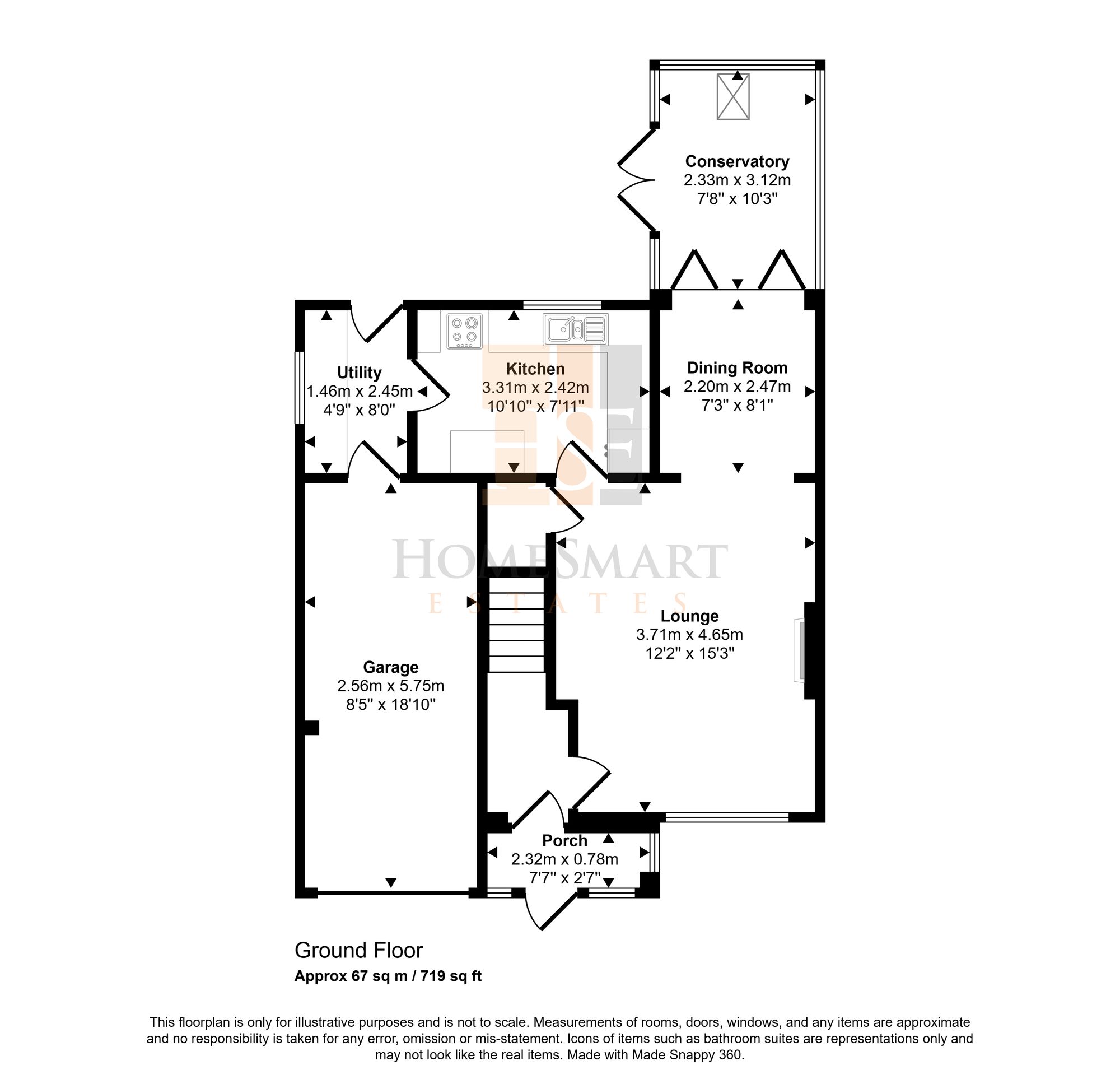 32 Warren Croft, Runcorn floorplan