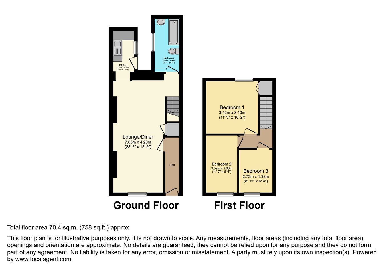 9, Pretoria Terrace, Tredegar floorplan