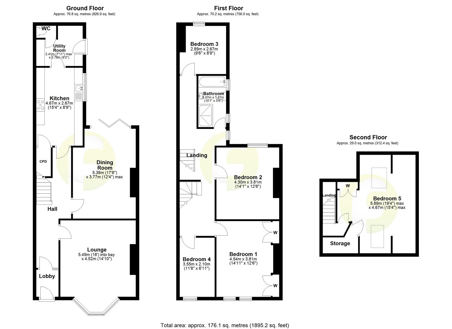 17, Preston Avenue, North Shields floorplan