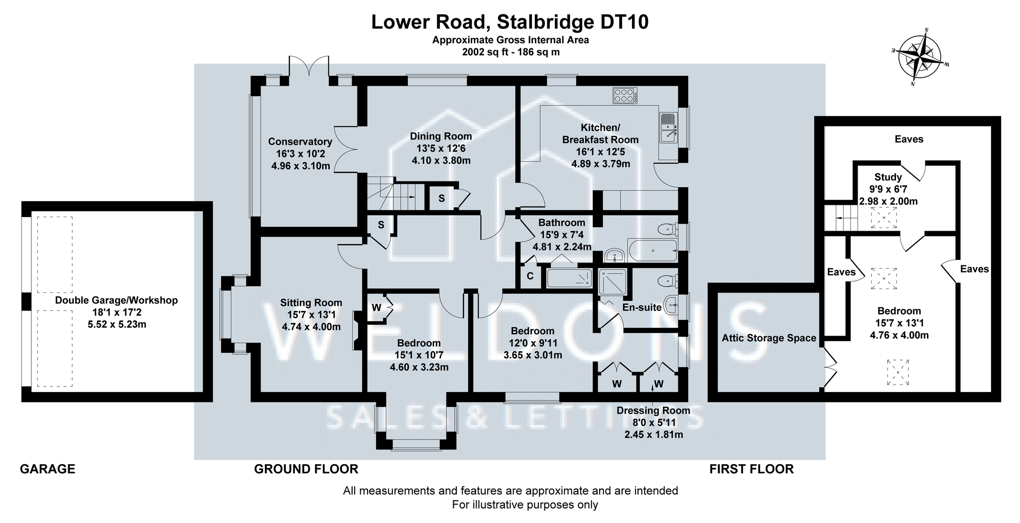 Beau Vista, Lower Road, Sturminster Newton floorplan