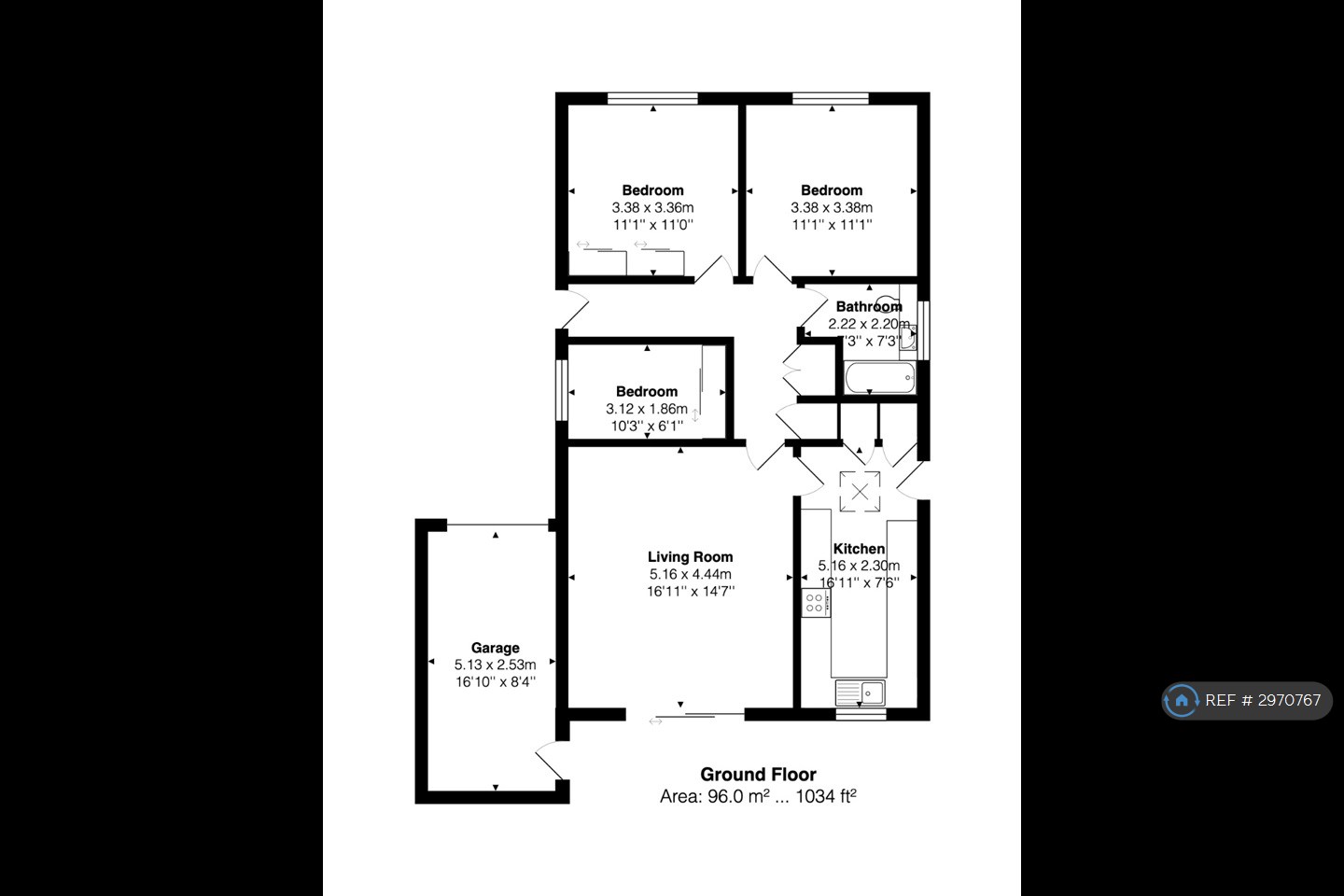 Winfield Close, Brighton floorplan