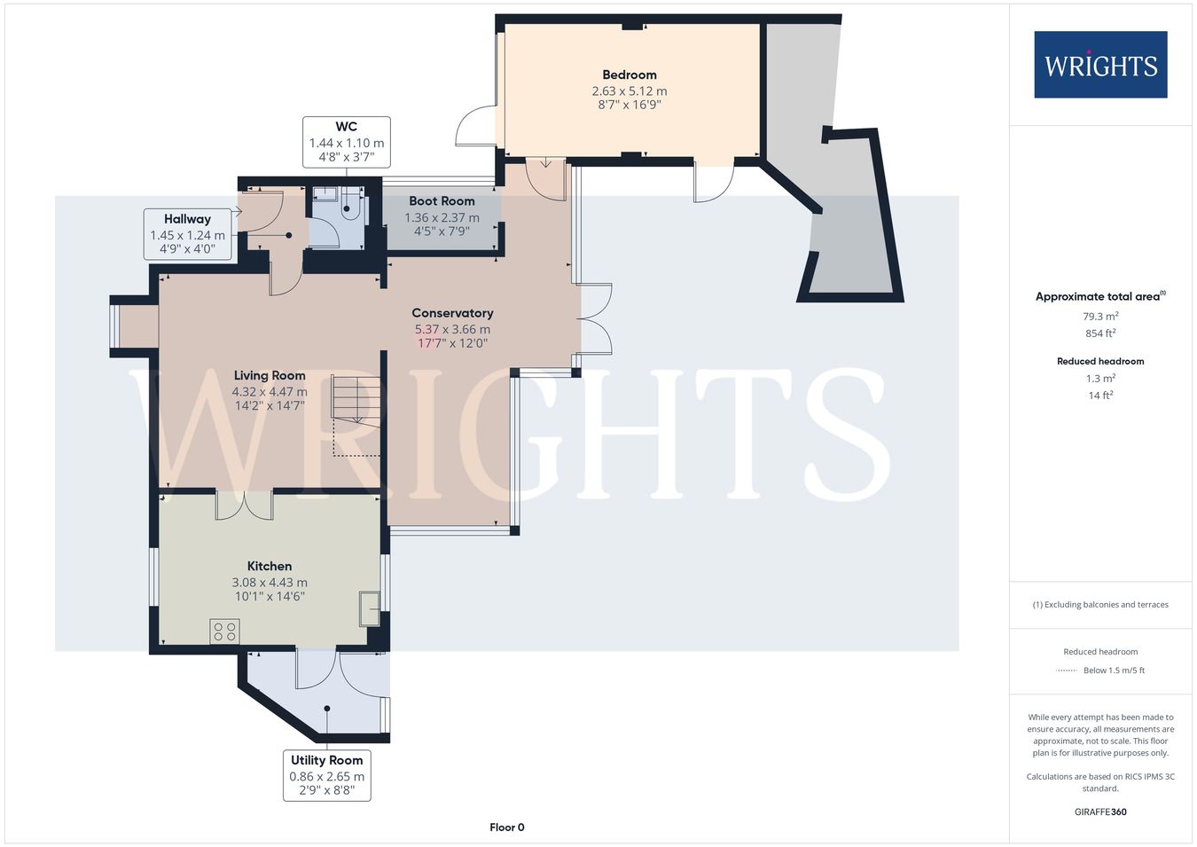 6, Bader Close, Welwyn Garden City floorplan
