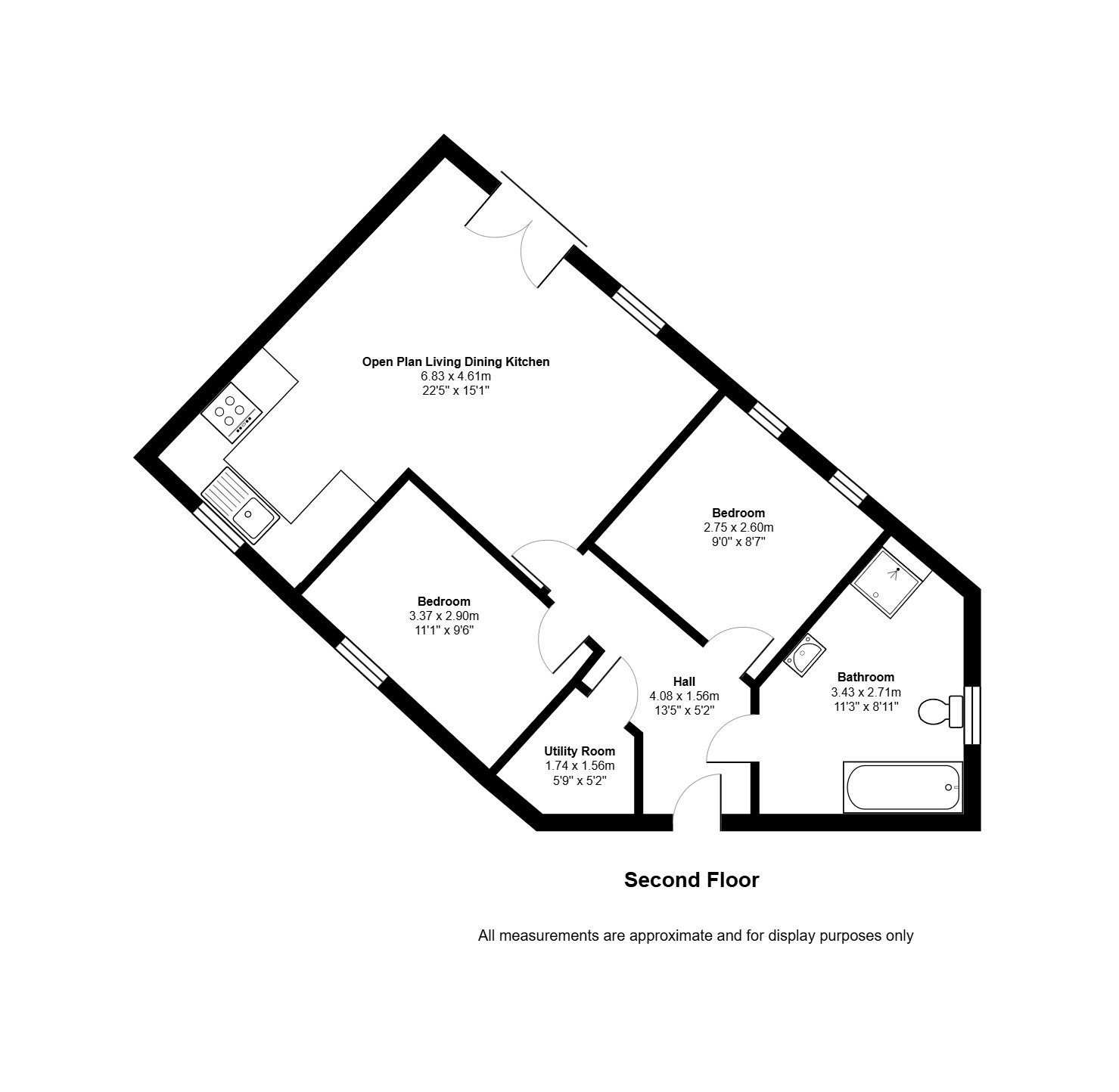 5, Rockingham  Court, Stoke-on-Trent floorplan