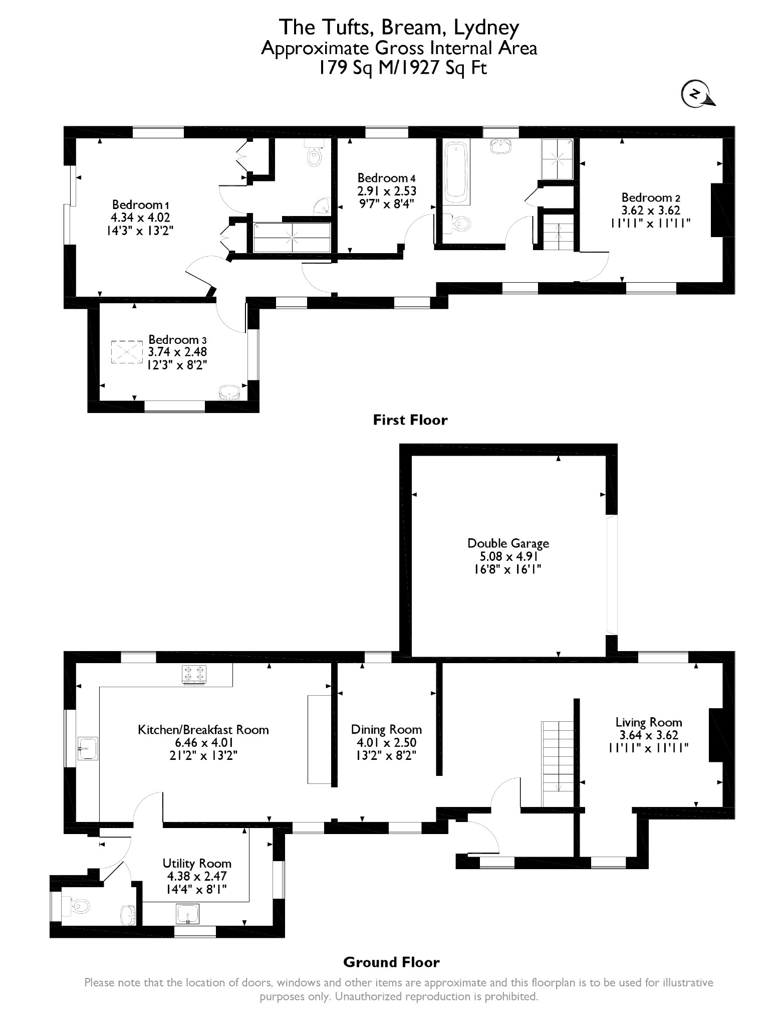 4 Bedrooms Detached house for sale in The Tufts, Lydney, Gloucestershire GL15