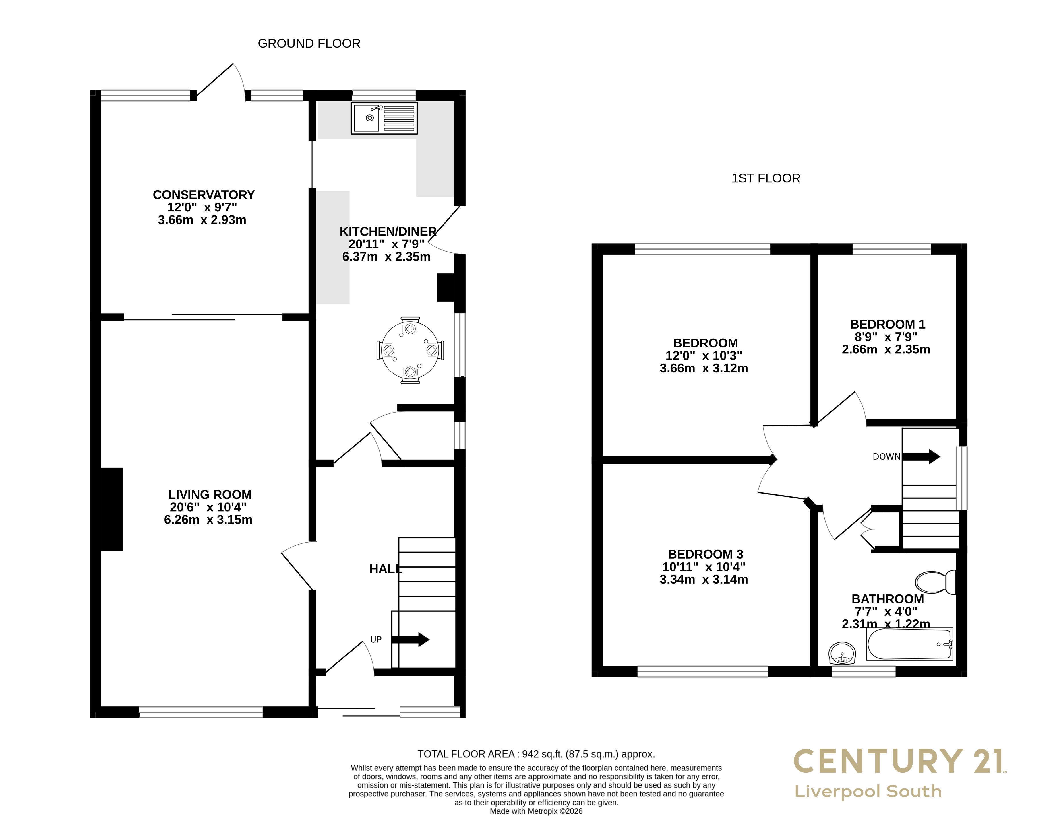 11, Wallgate Road, LIVERPOOL floorplan