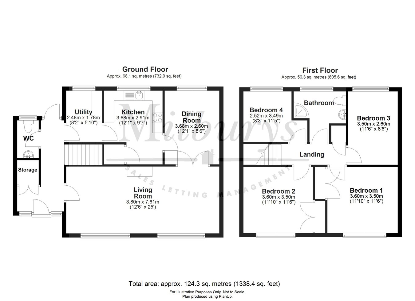 12, Charles Close, Thornbury floorplan