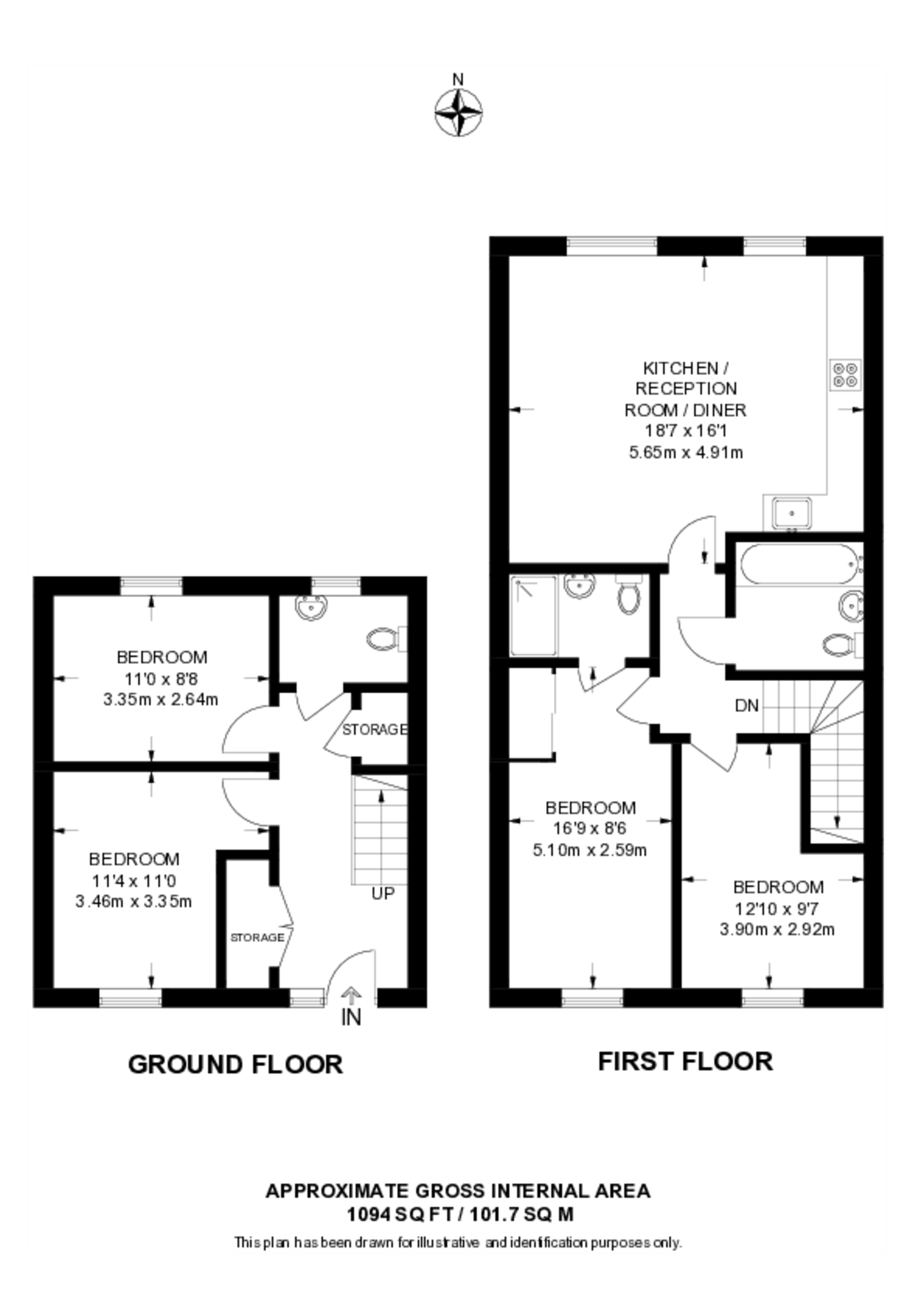 Beaumans Drive, Walthamstow floorplan