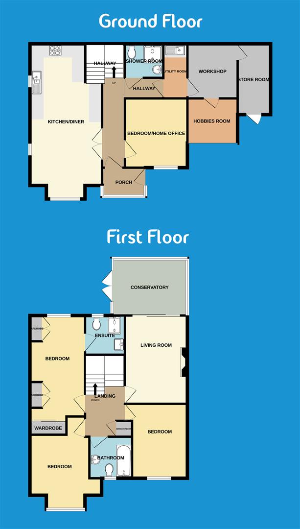 15, Park Wood Rise, Lifton floorplan