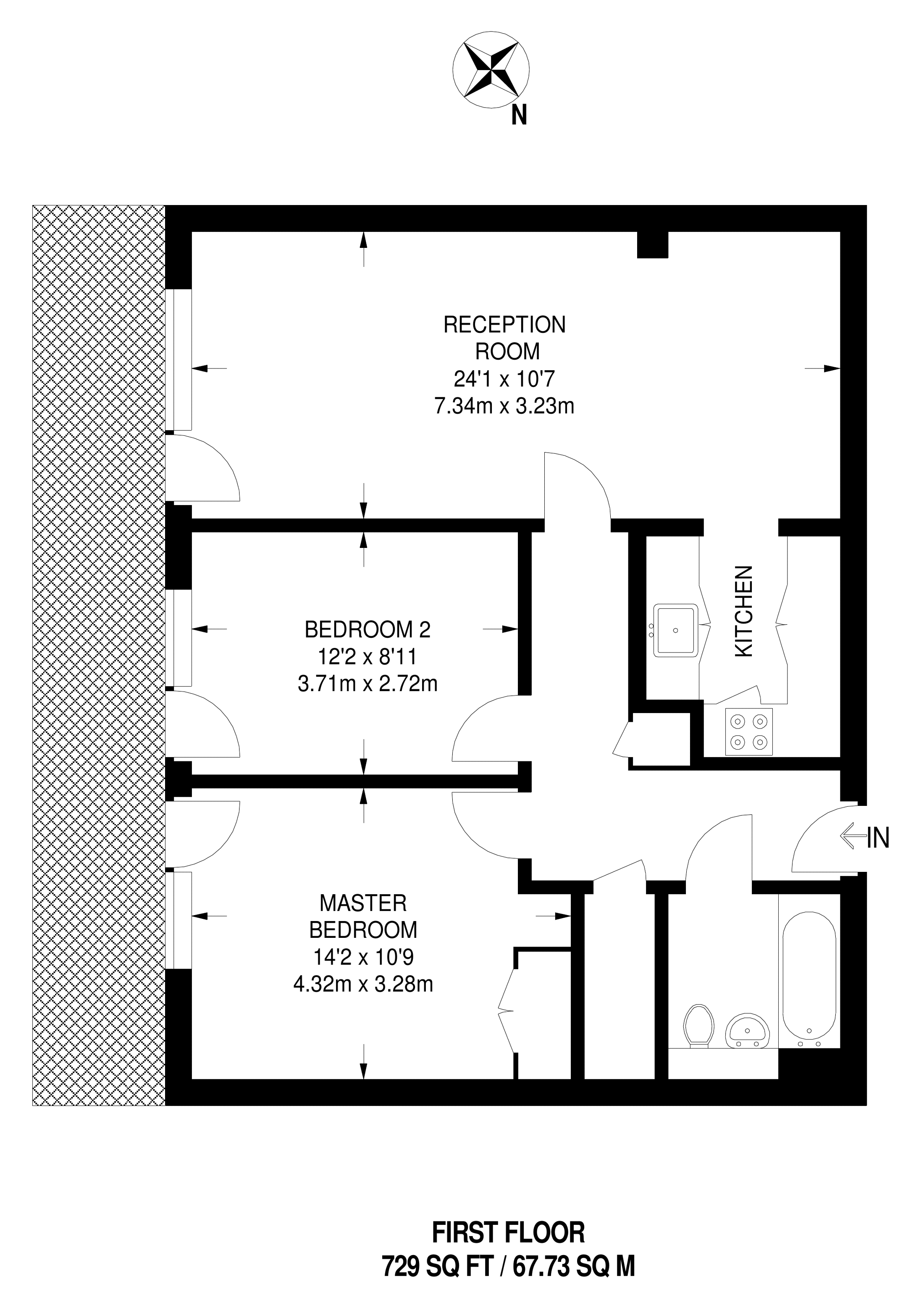 2 Bedrooms Flat to rent in Axio Way, Bow E3