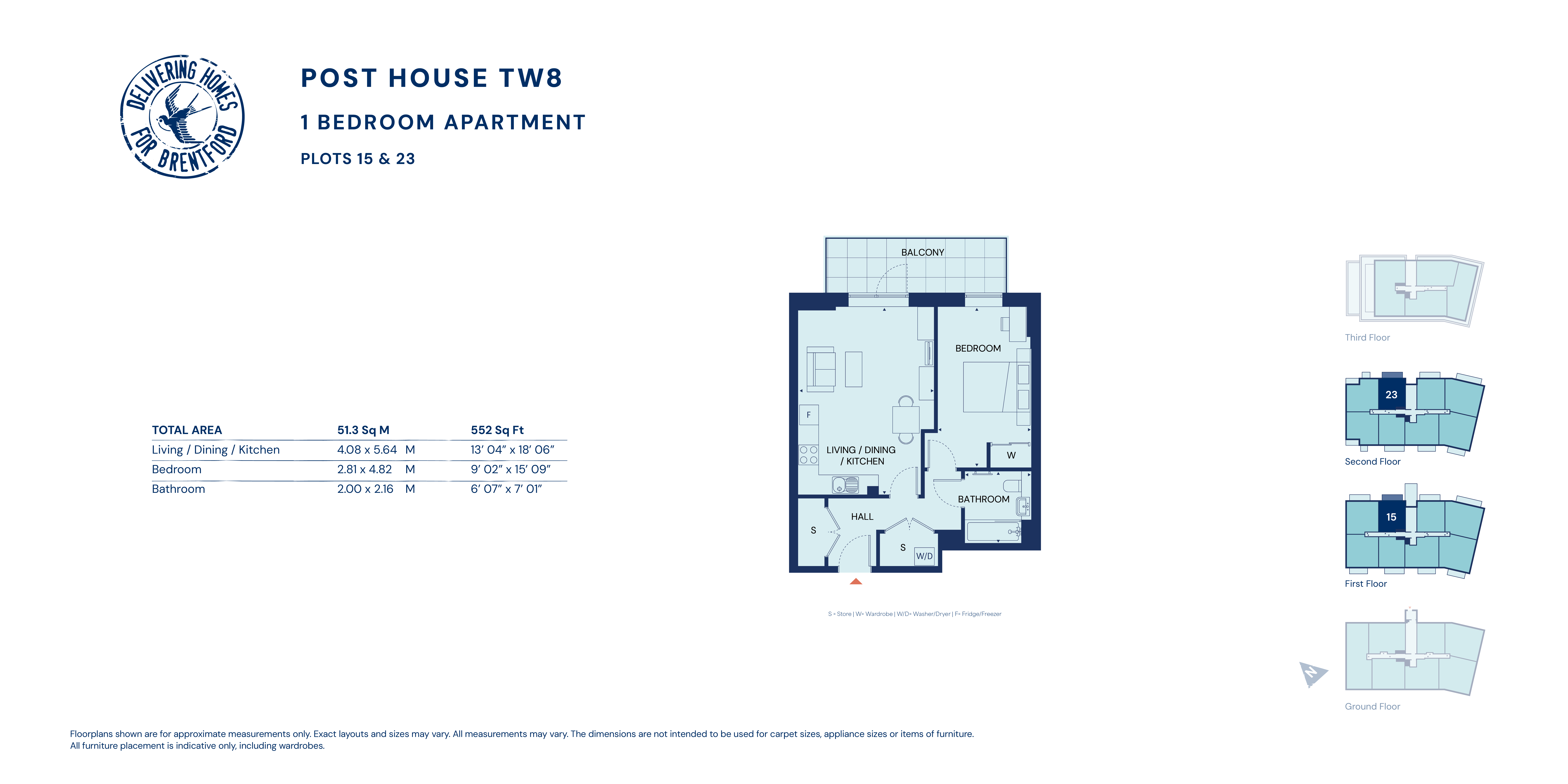 15, London Road, Brentford floorplan