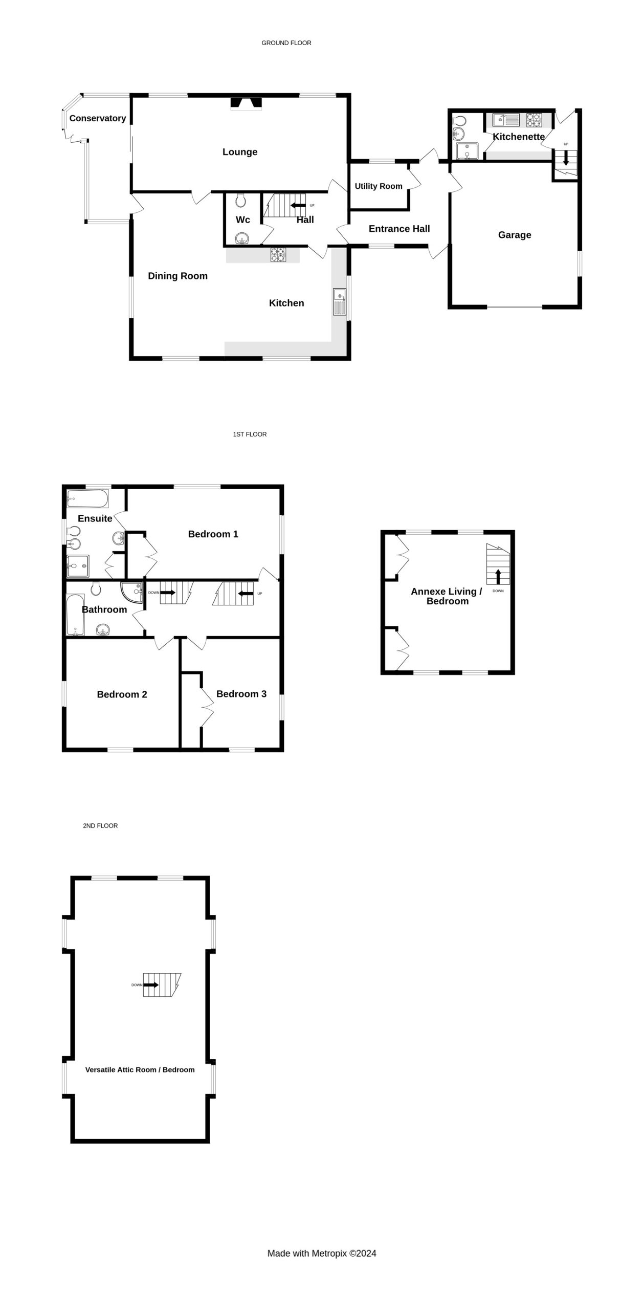 La Garenne, 3, Les Chevaliers, Alderney floorplan