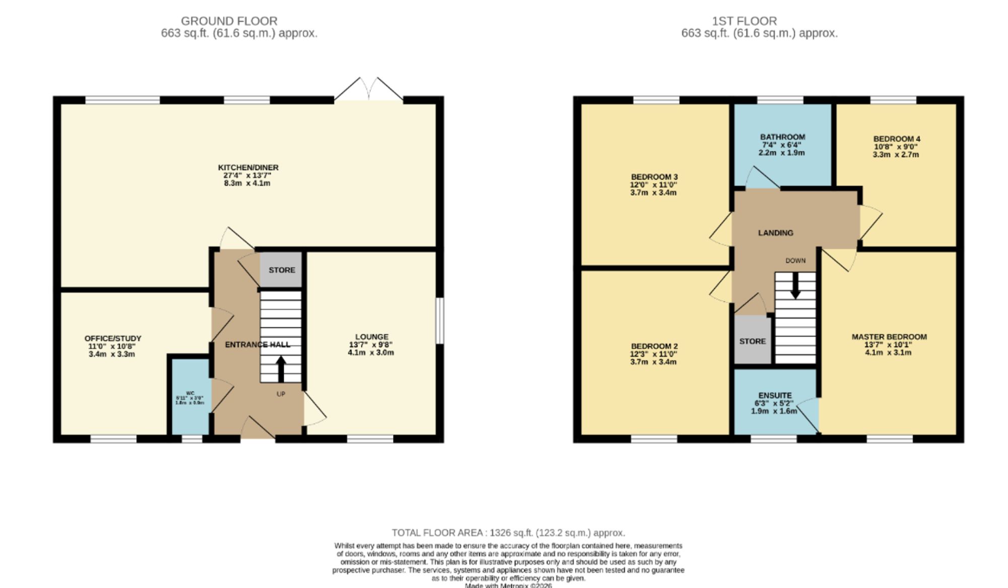 24 Kiln Field Drive, Caerphilly floorplan