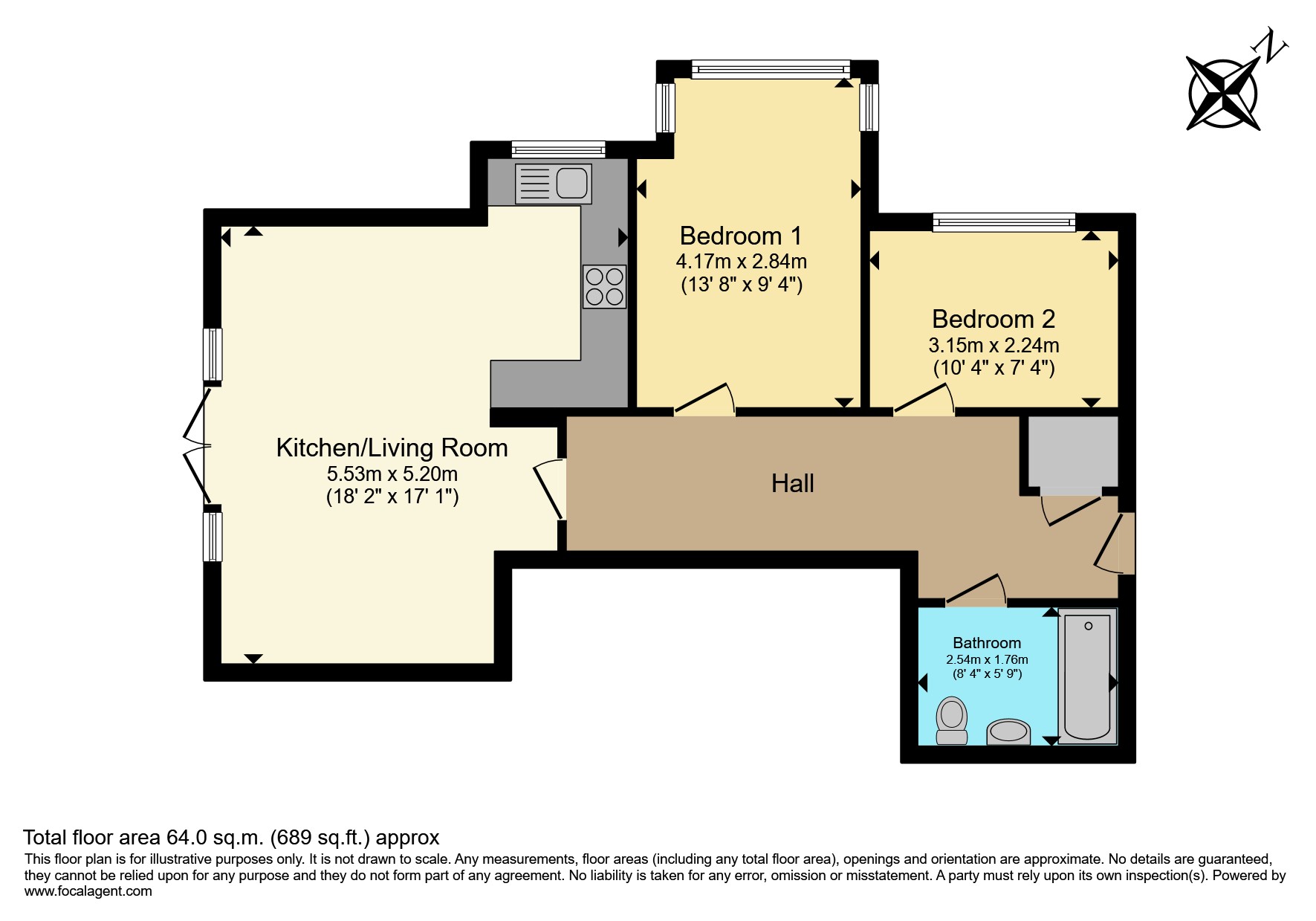 2, Hartburn Mews, Stockton-on-tees floorplan