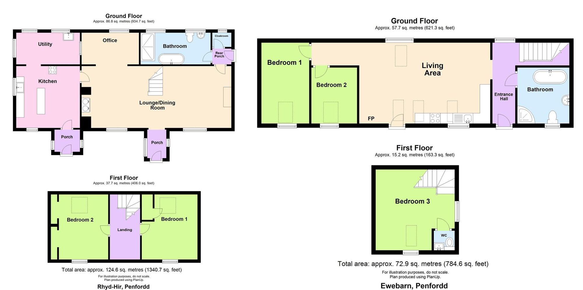 Rhyd-Hir Farm, Clynderwen floorplan