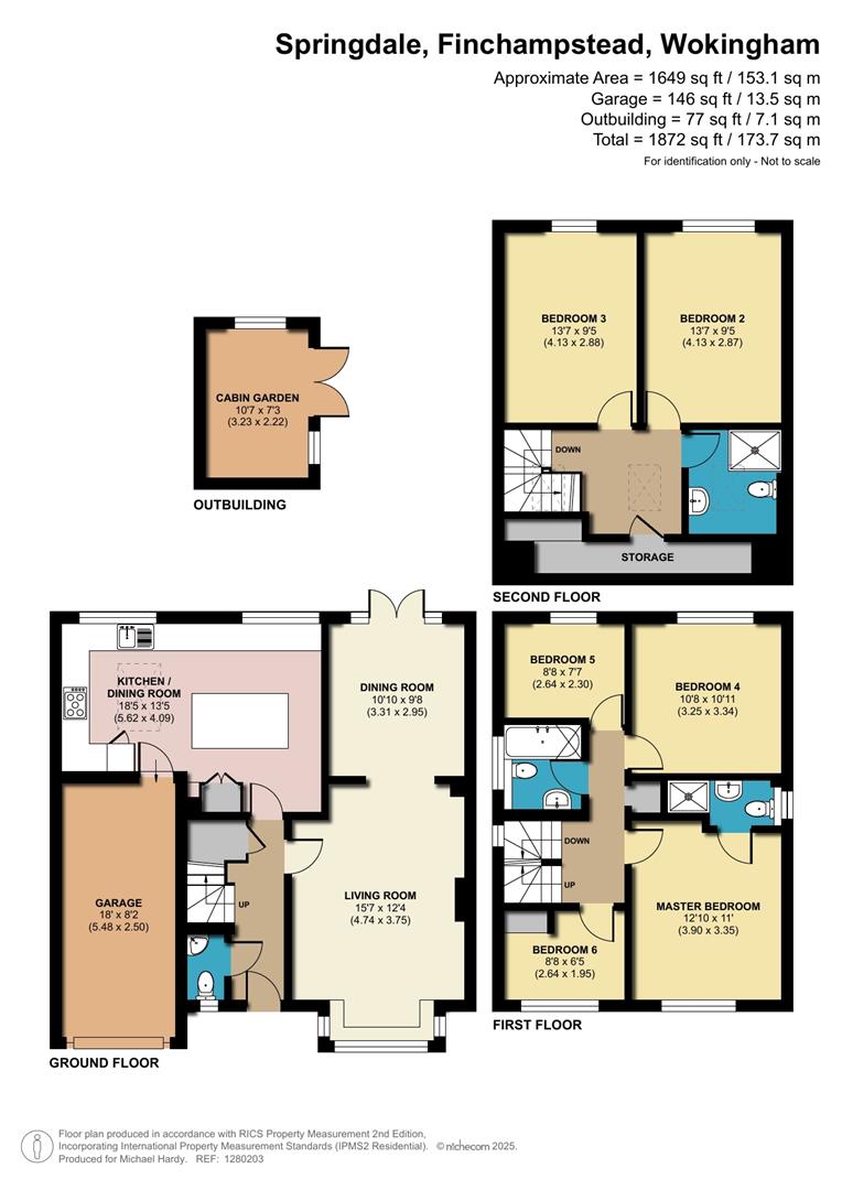 16, Springdale, Finchampstead floorplan