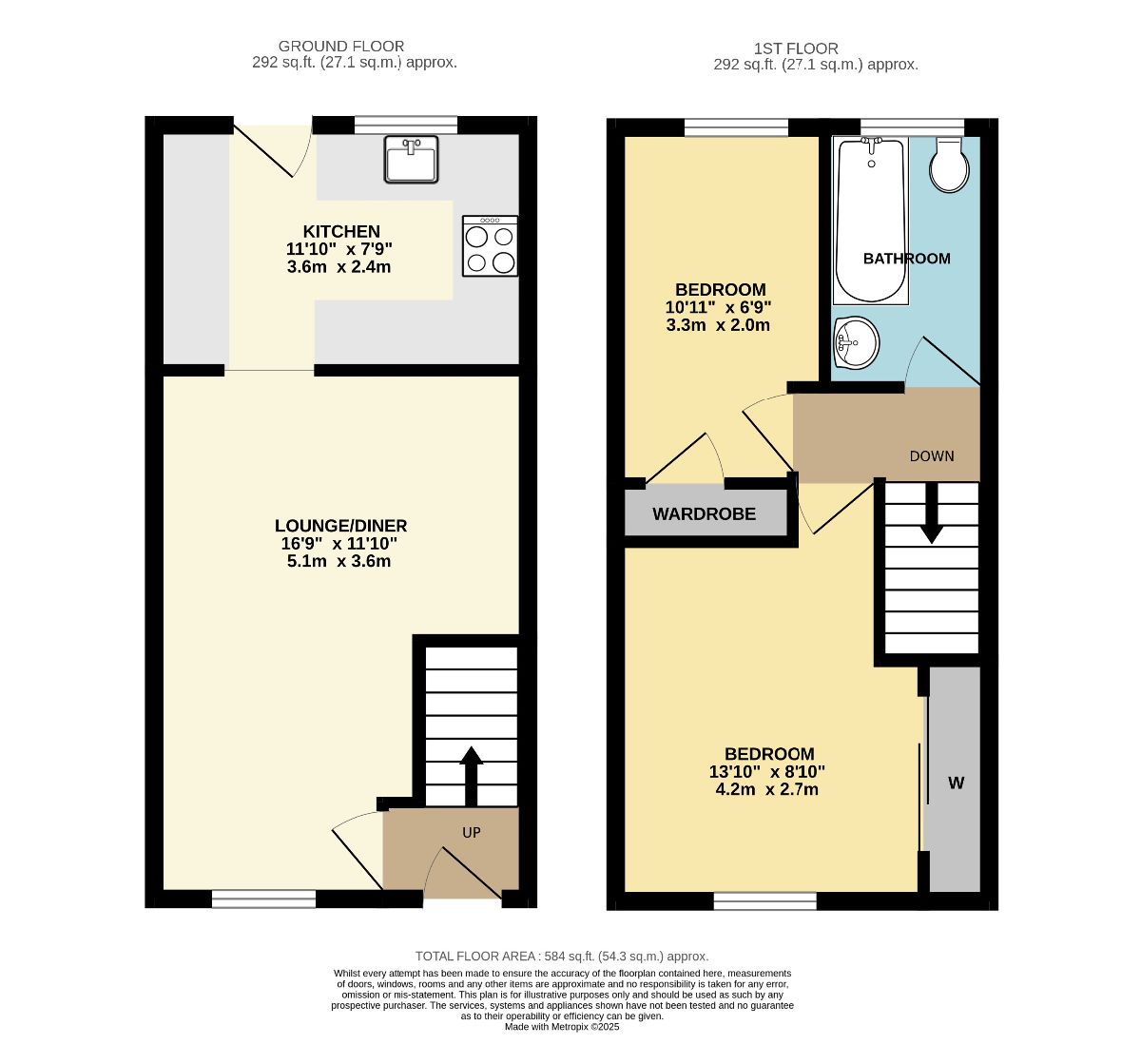 12 Sandpiper Close, Worcester floorplan