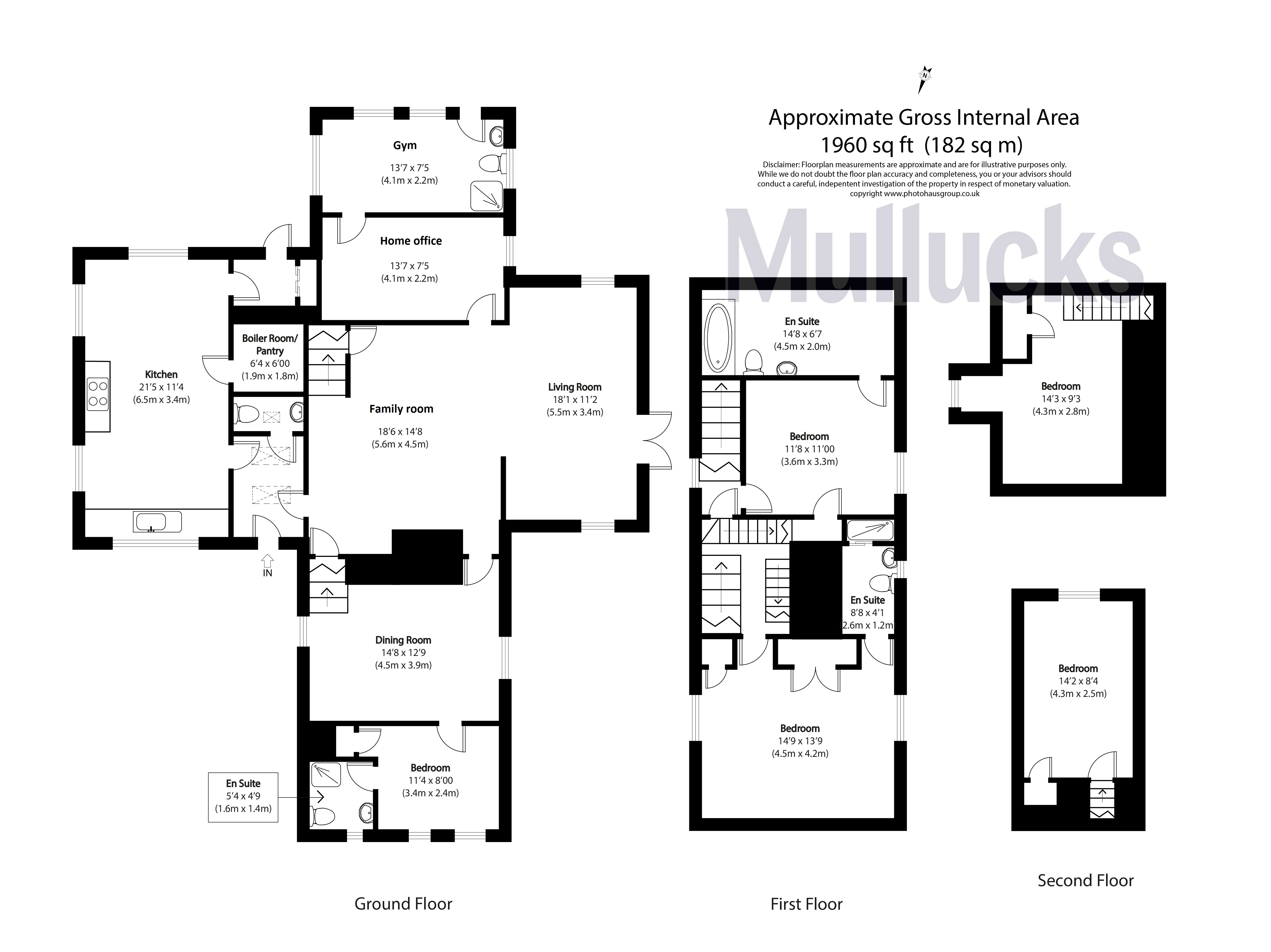 Cherry Tree Cottage,, Vicarage Lane, Ugley floorplan