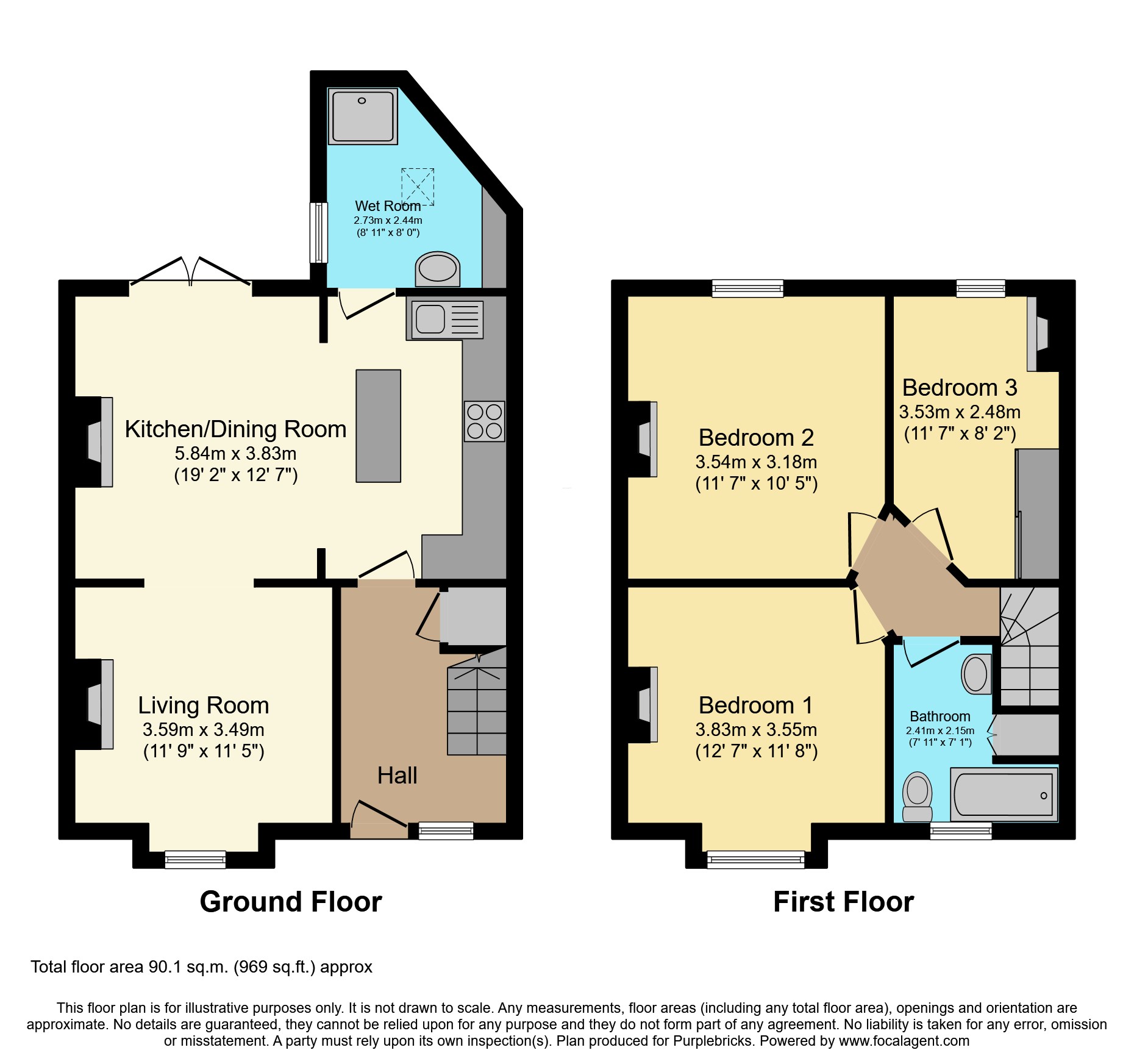 40, Salterns Road, Poole floorplan
