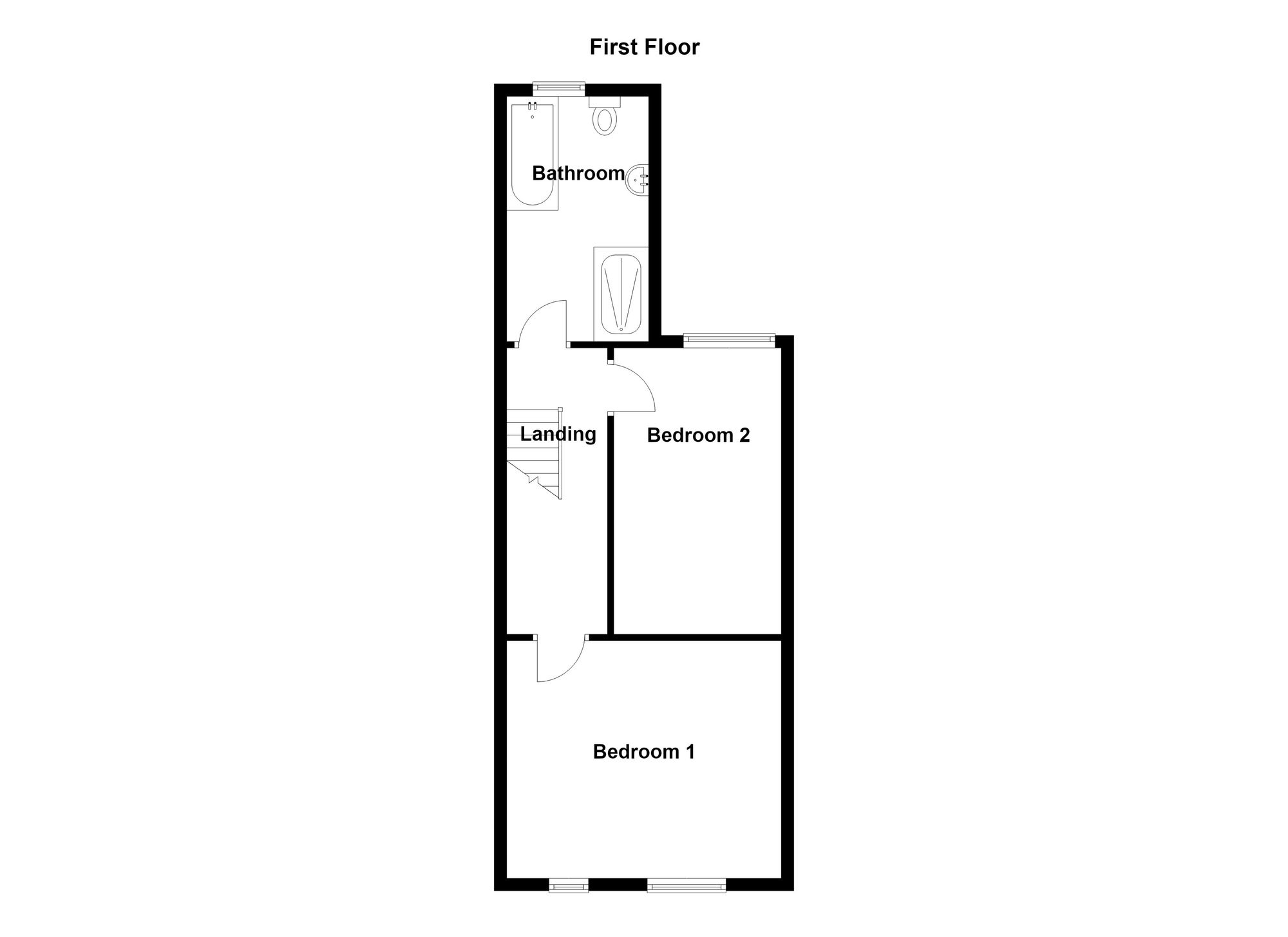 34 Memorial Road, Manchester floorplan