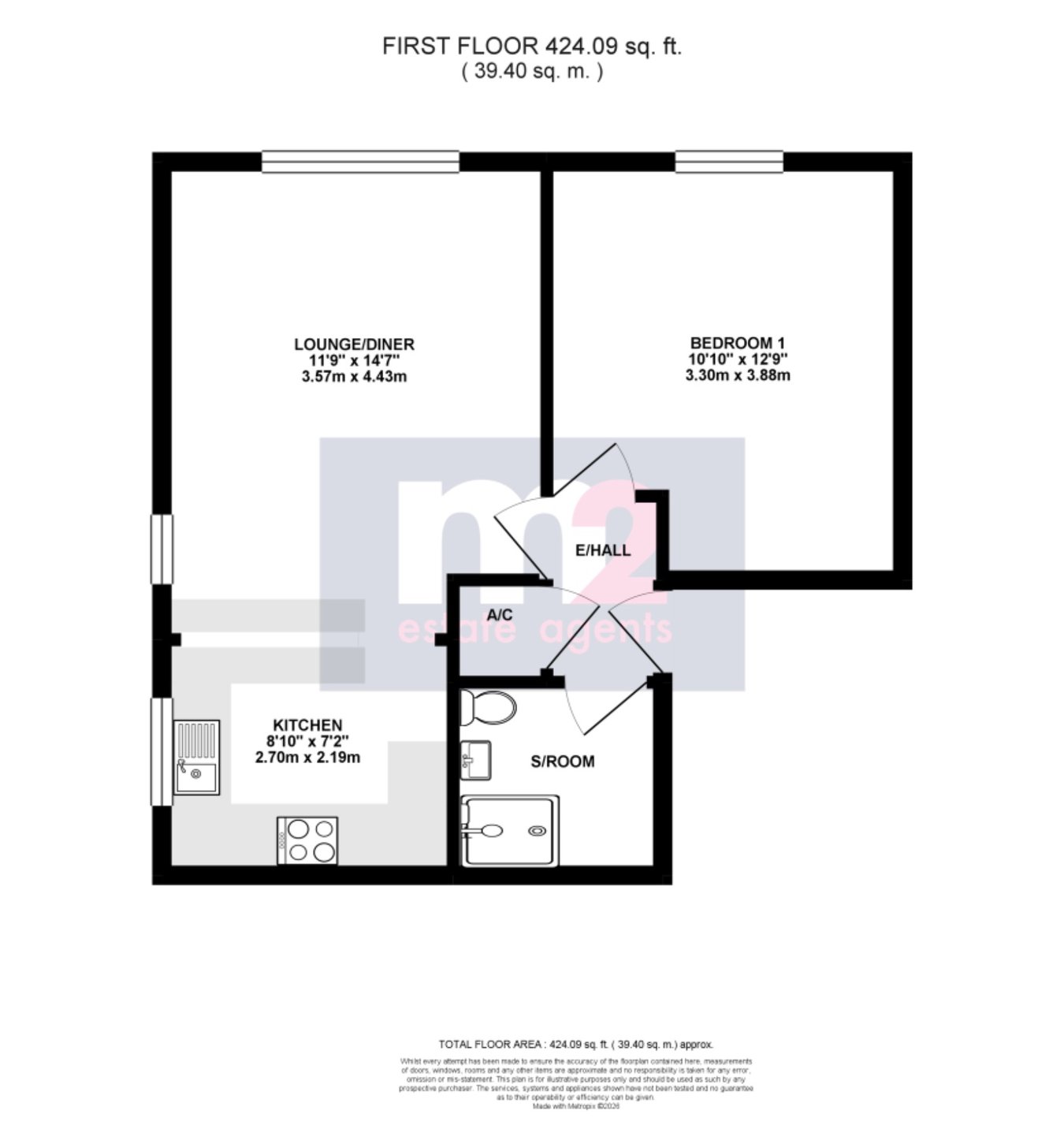 12 Hafod Gardens, Caerleon Road, Newport floorplan