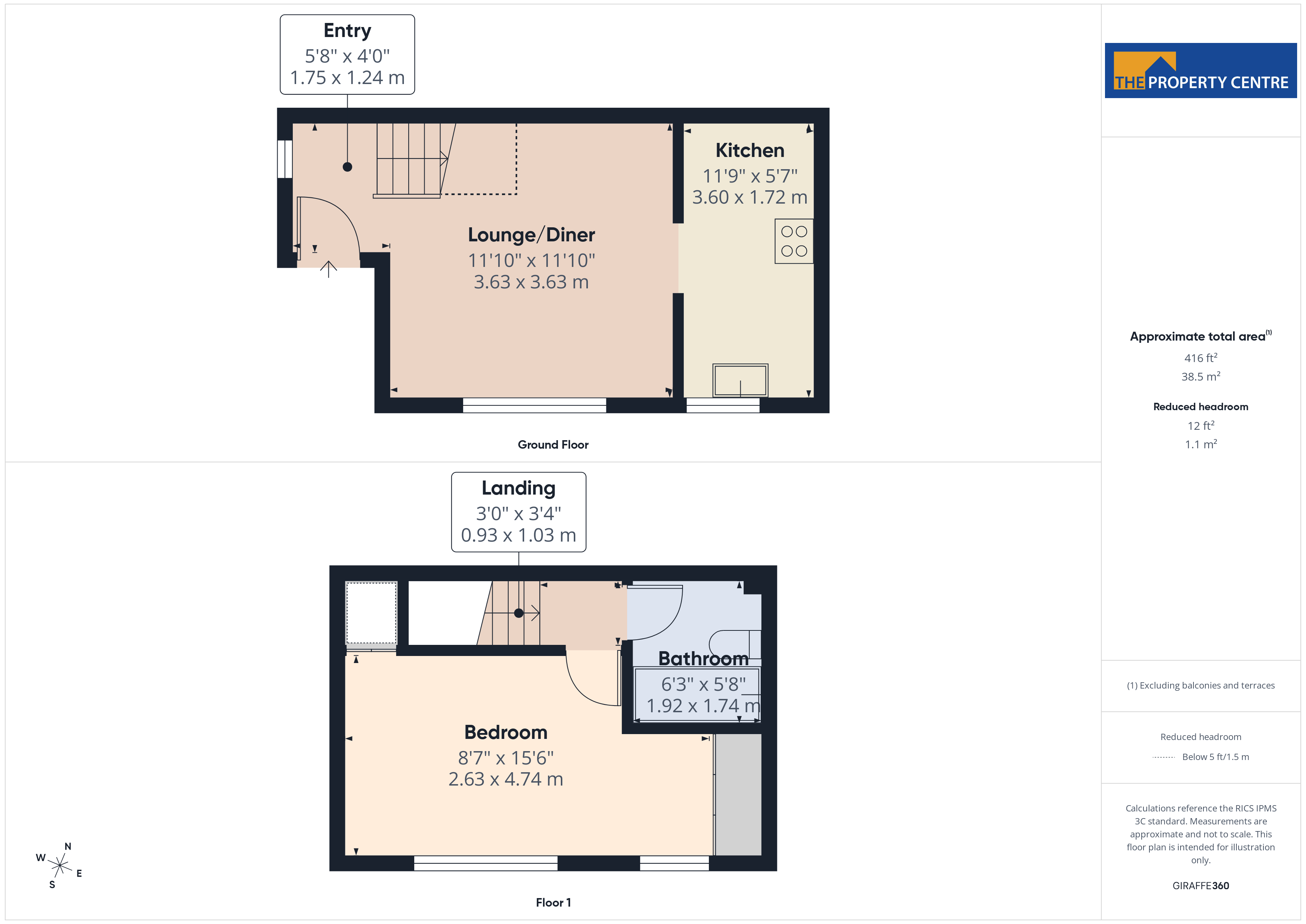 5, Raleigh Close, Gloucester floorplan
