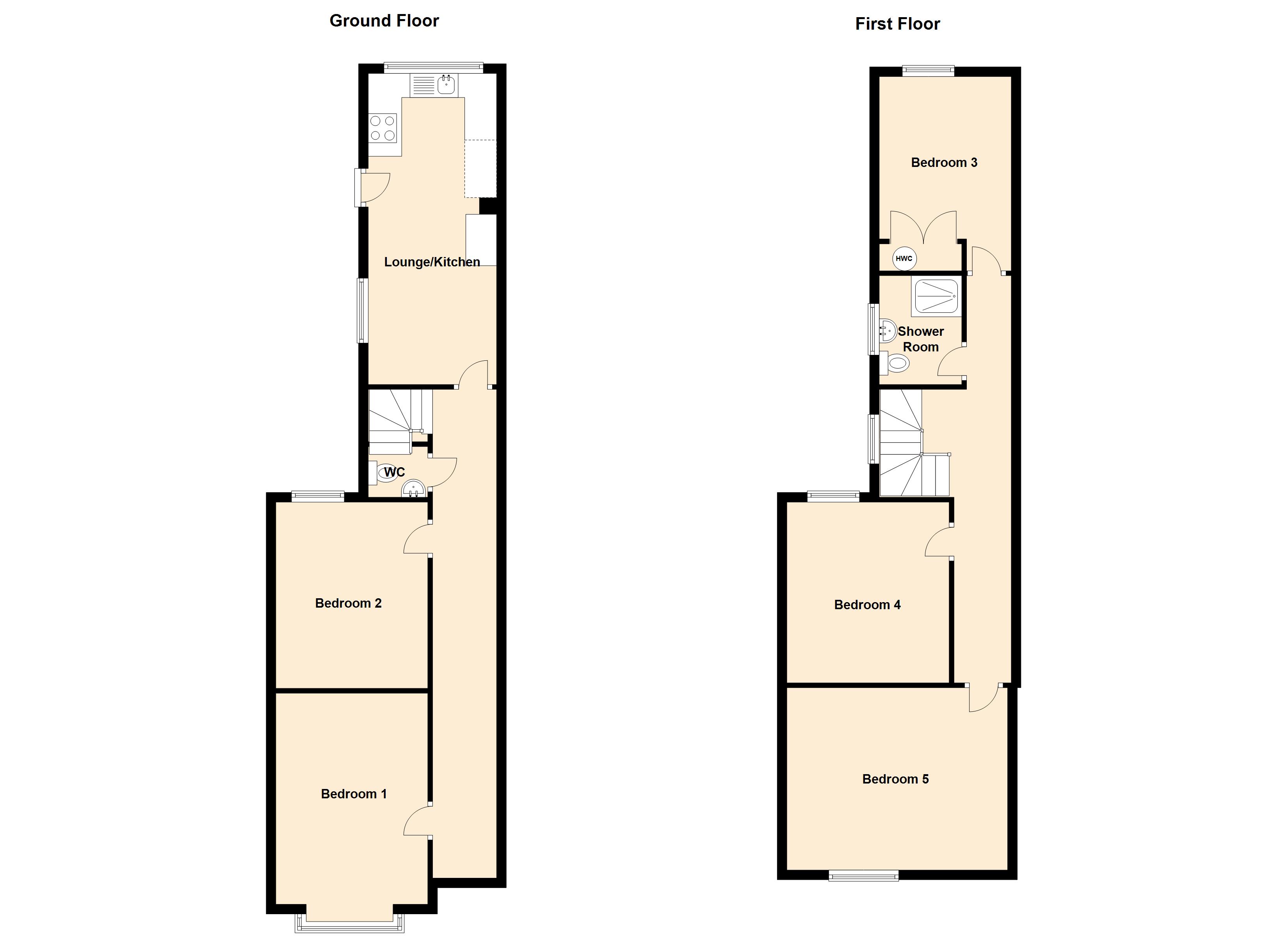 5 Bedrooms Terraced house to rent in Sturry Road, Canterbury CT1