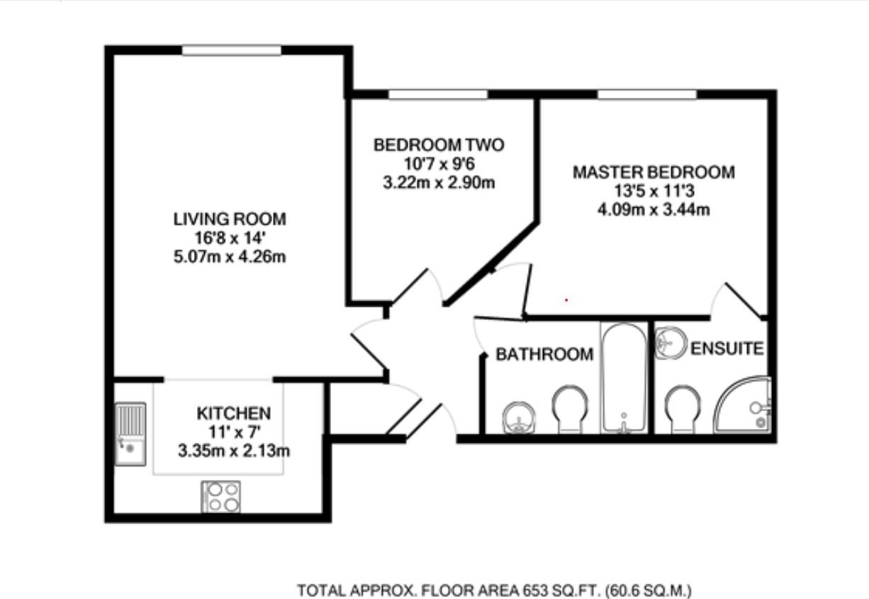 21, Westgate Court, Reading floorplan