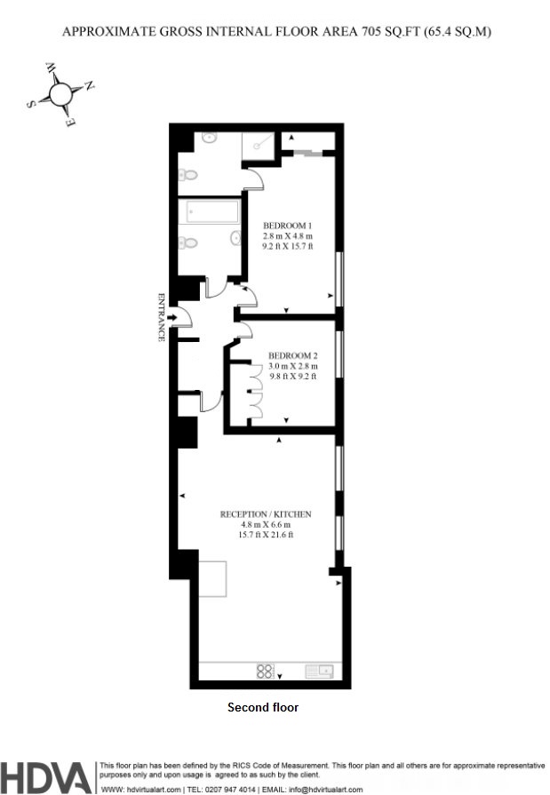 2 Bedrooms Flat for sale in Bermondsey Street, London SE1