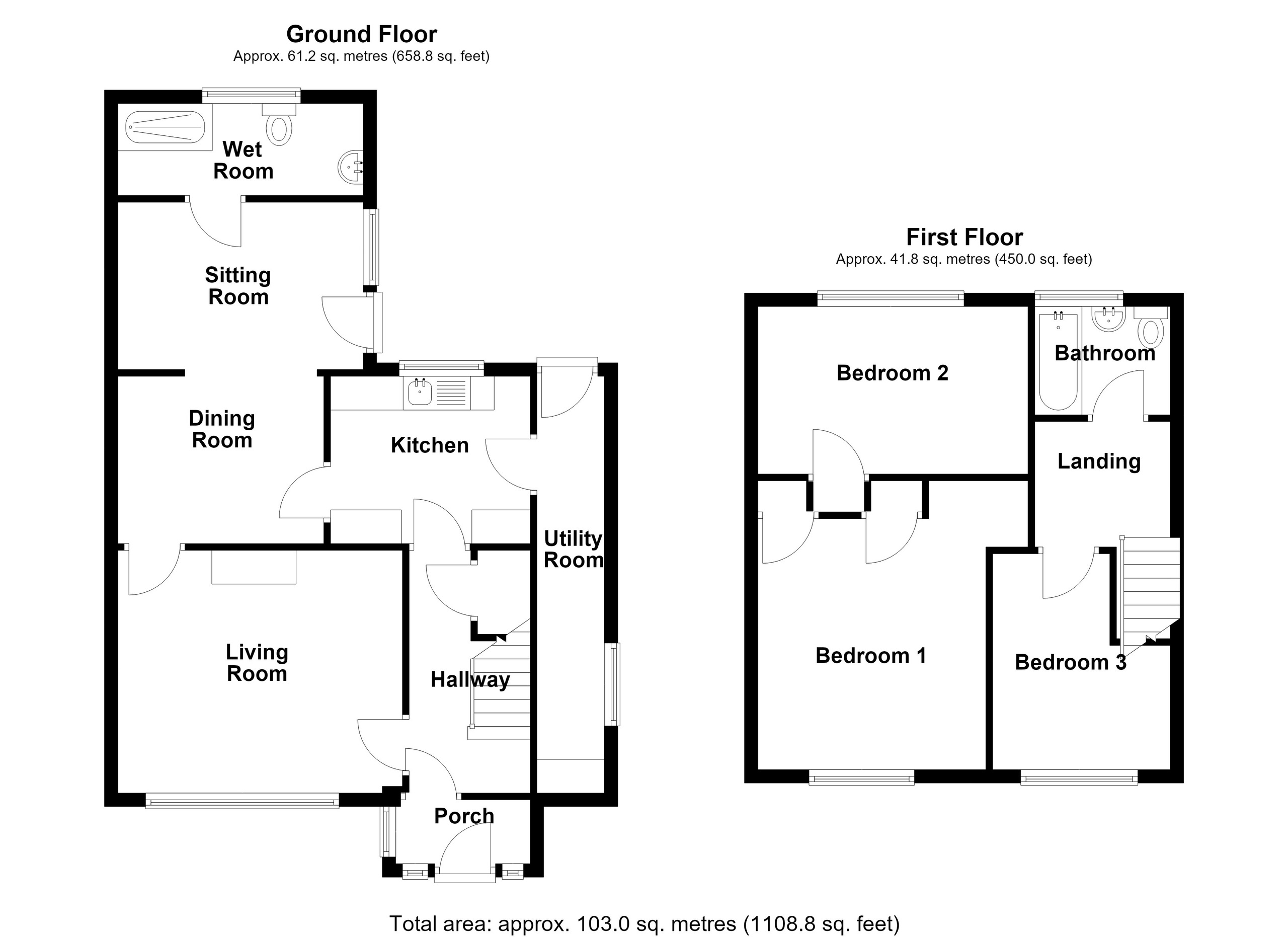 10 Jowett Avenue, Merthyr Tydfil floorplan