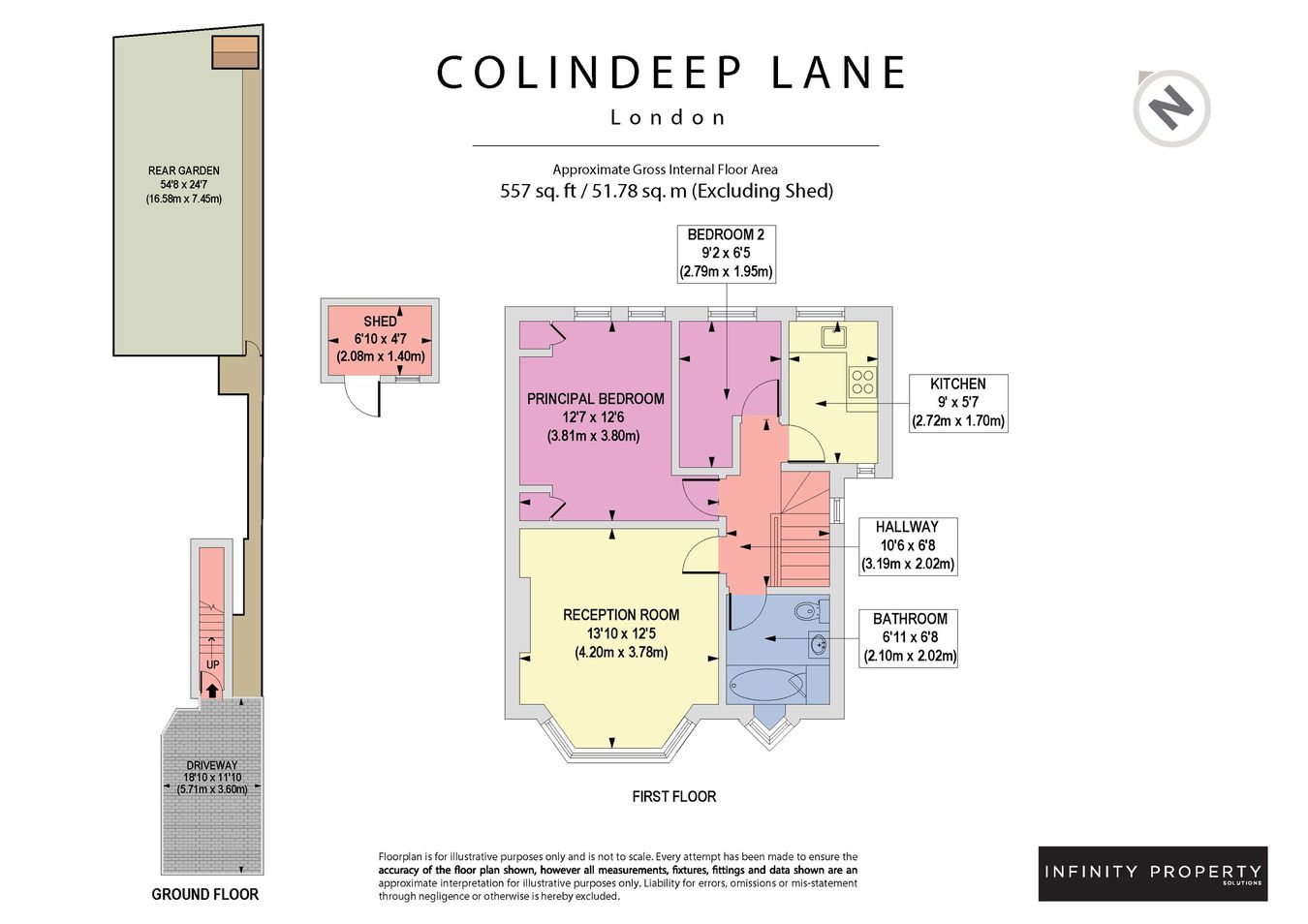 250a, Colindeep Lane, London floorplan