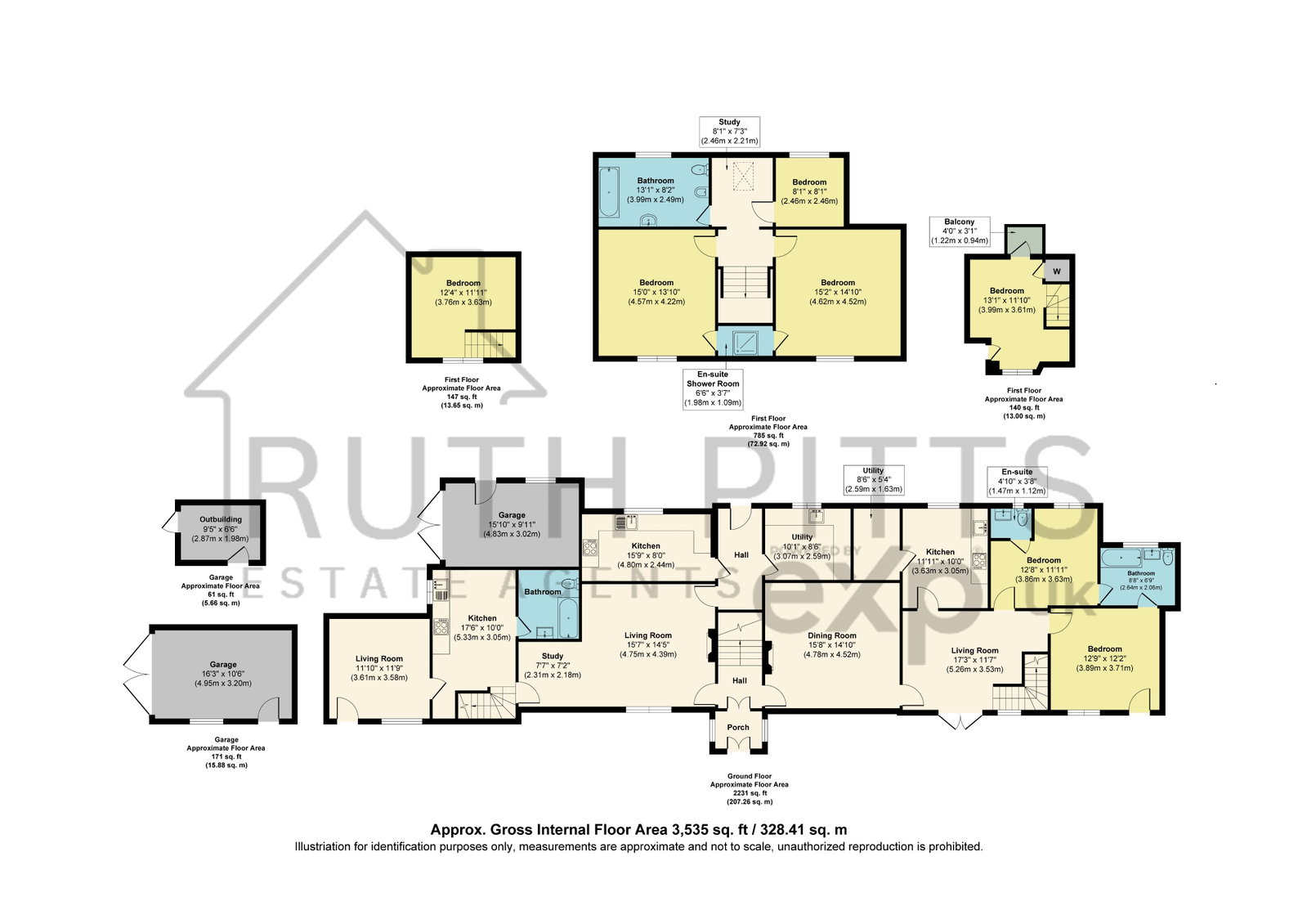 Dower House, The Abbes Walk, Doncaster floorplan