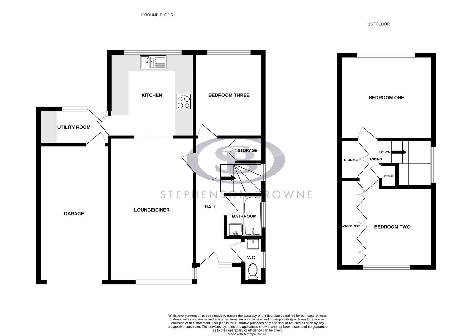 12, Spring Close, Stoke-On-Trent floorplan