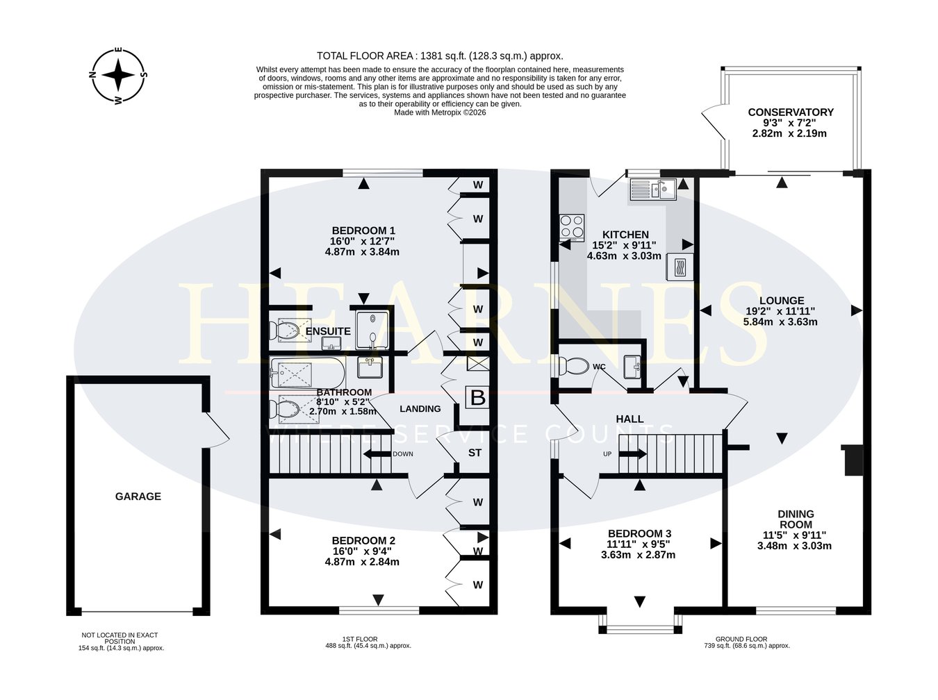 10, Albany Drive, Wimborne floorplan