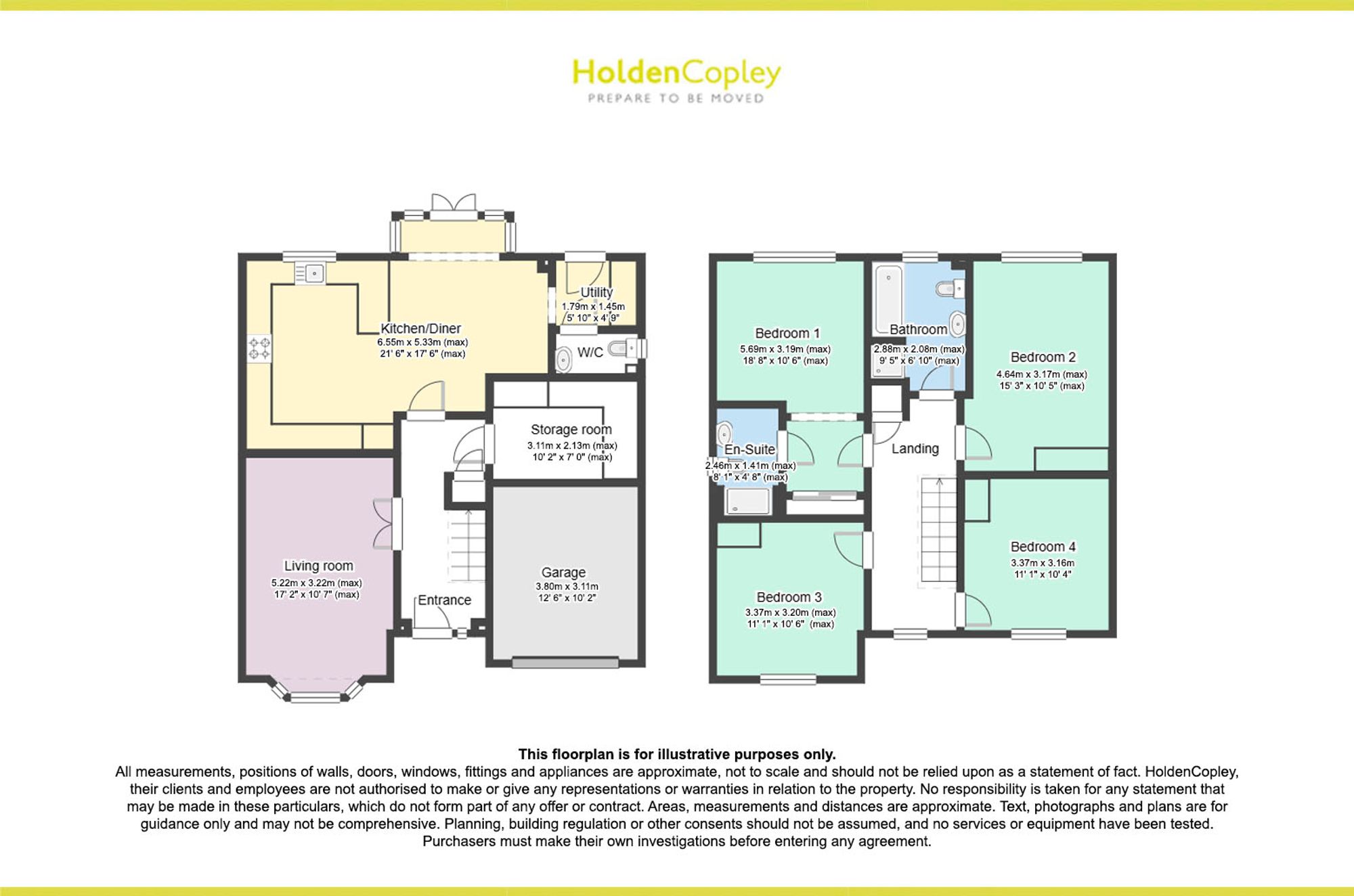 27 Colliers Way, Mansfield floorplan