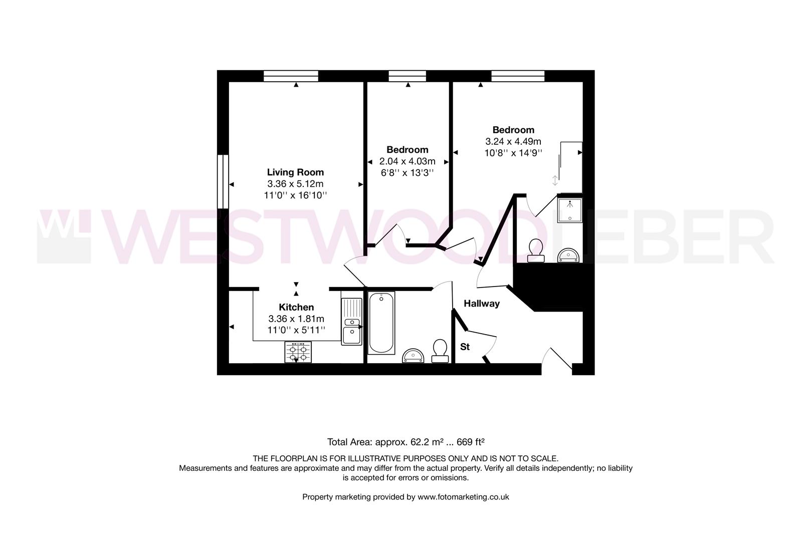 35, Bowsher Court, Ware floorplan