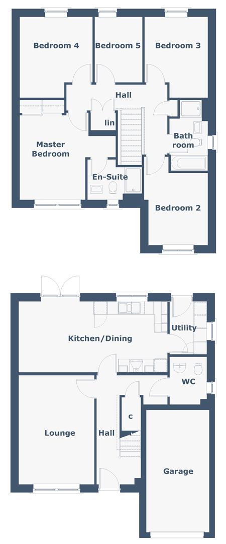Plot 13, Park View, Guildtown floorplan