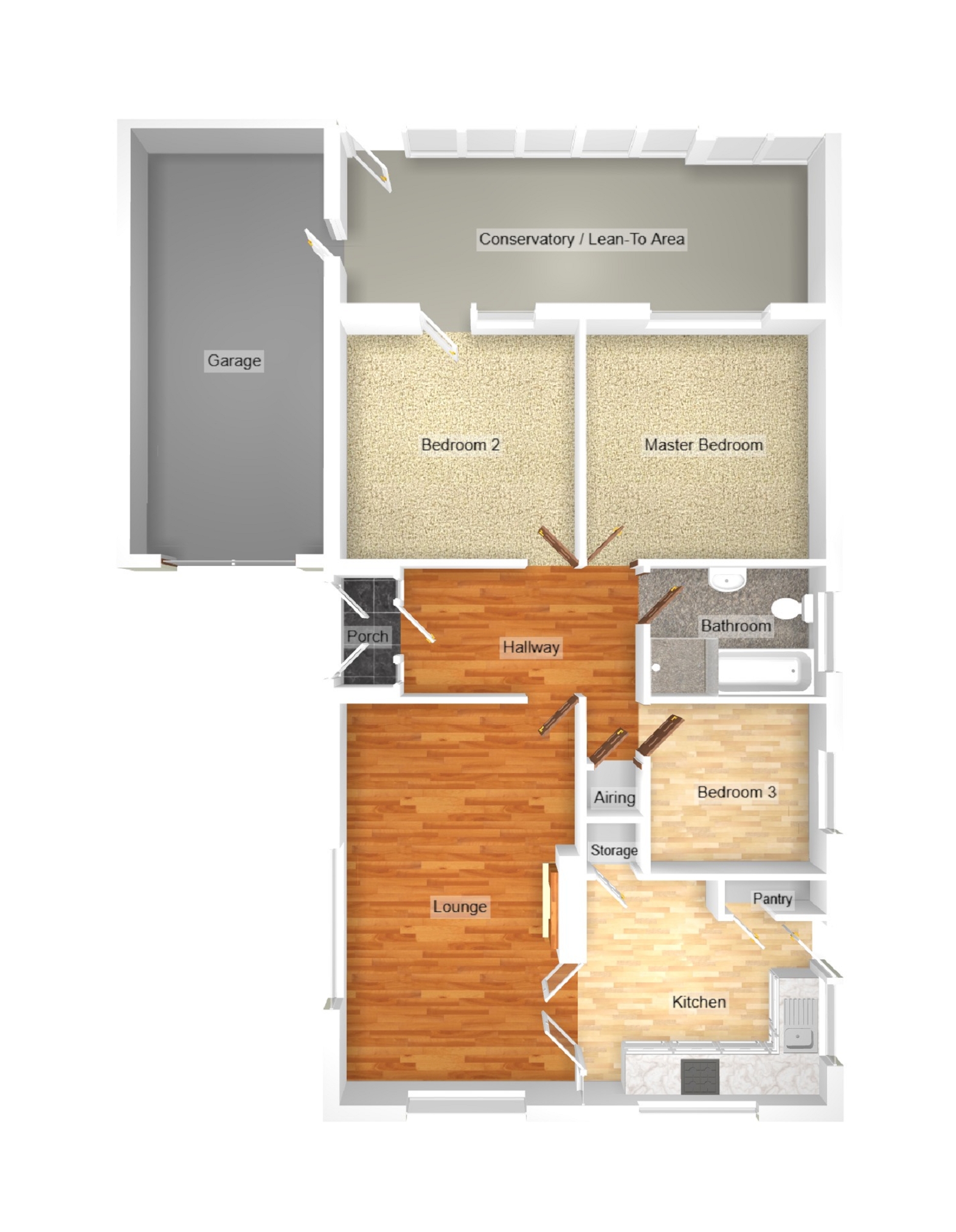2, Orchard Drive, Porthcawl floorplan