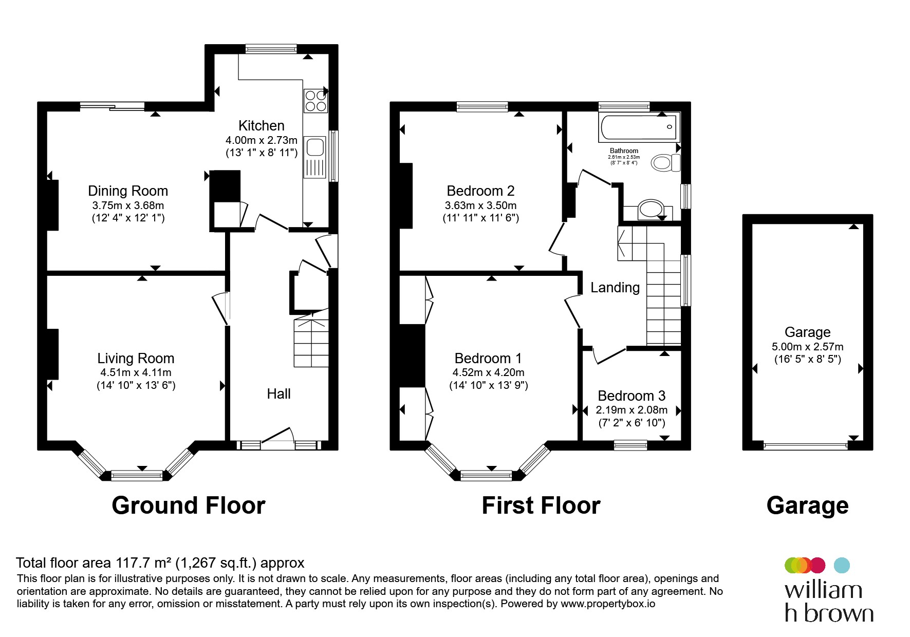 23, Gledhow Valley Road, LEEDS floorplan