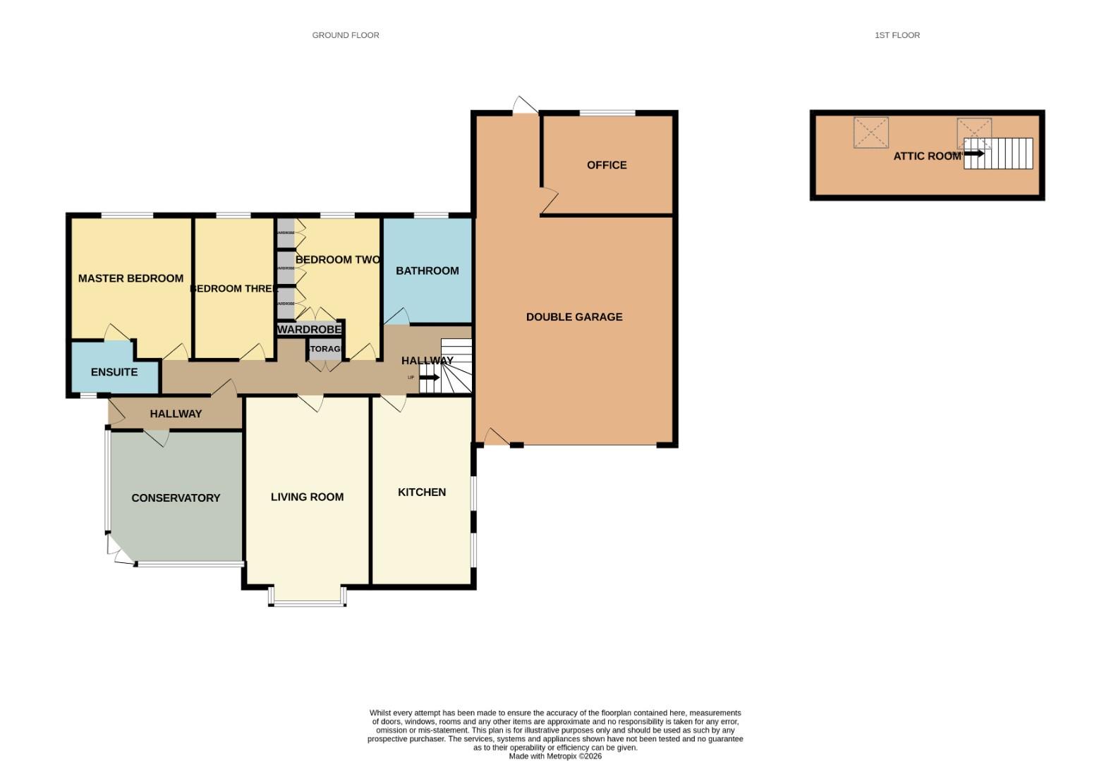 Briarwood, The Copse, Bishop Auckland floorplan