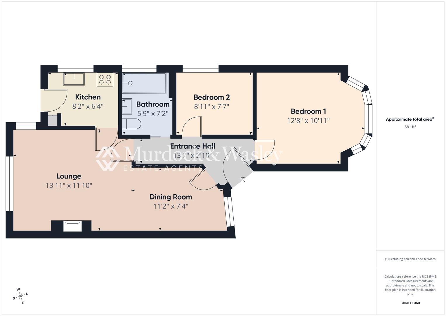 52, Larkhay Road, Gloucester floorplan