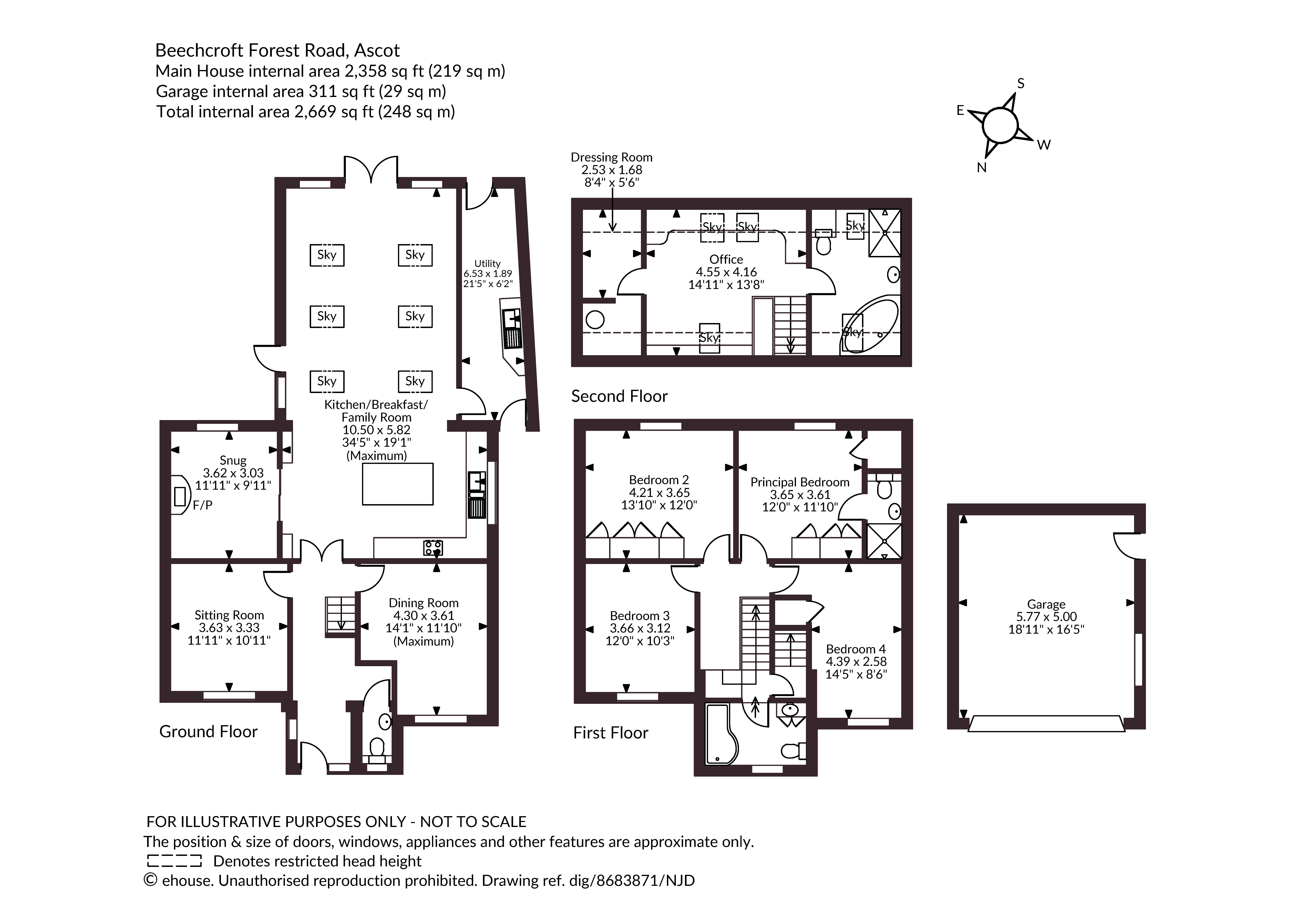 Beechcroft,, Forest Road, Berkshire floorplan