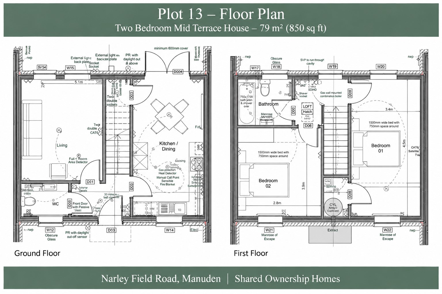 Plot 13,, Narley Field Road, Bishop's Stortford floorplan